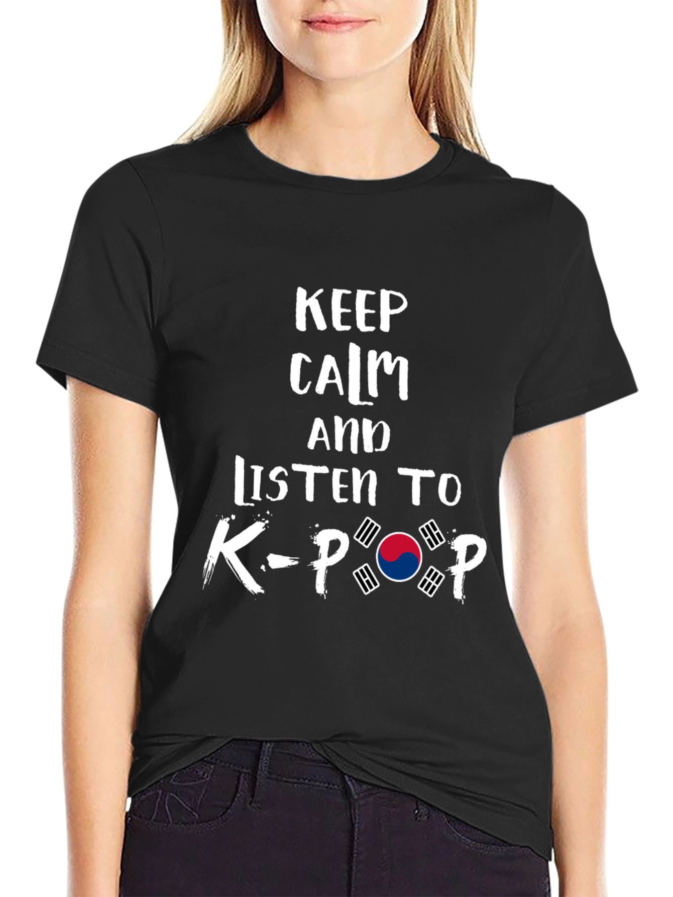 Keep Calm K-Pop T-Shirt: Korean Music Fan Tee