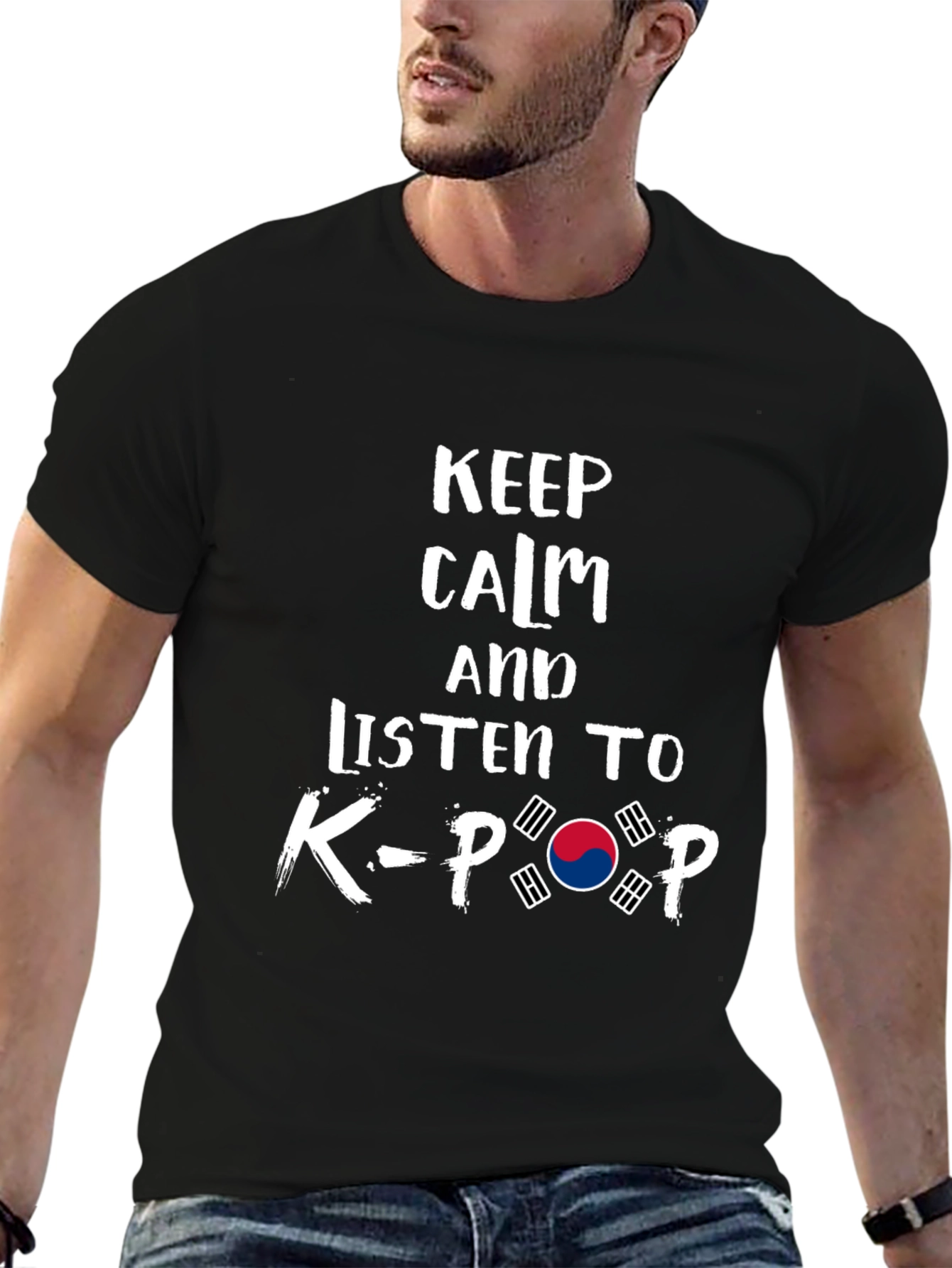 Keep Calm K-Pop T-Shirt: Korean Music Fan Tee