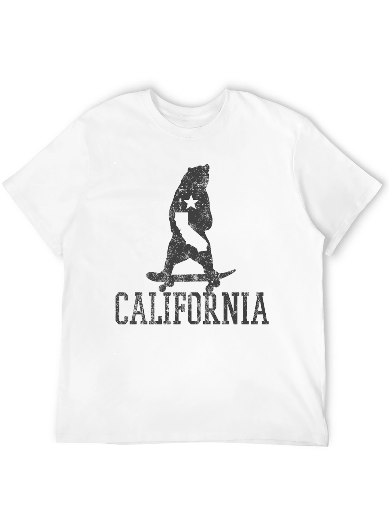 California Bear Skateboard T-Shirt