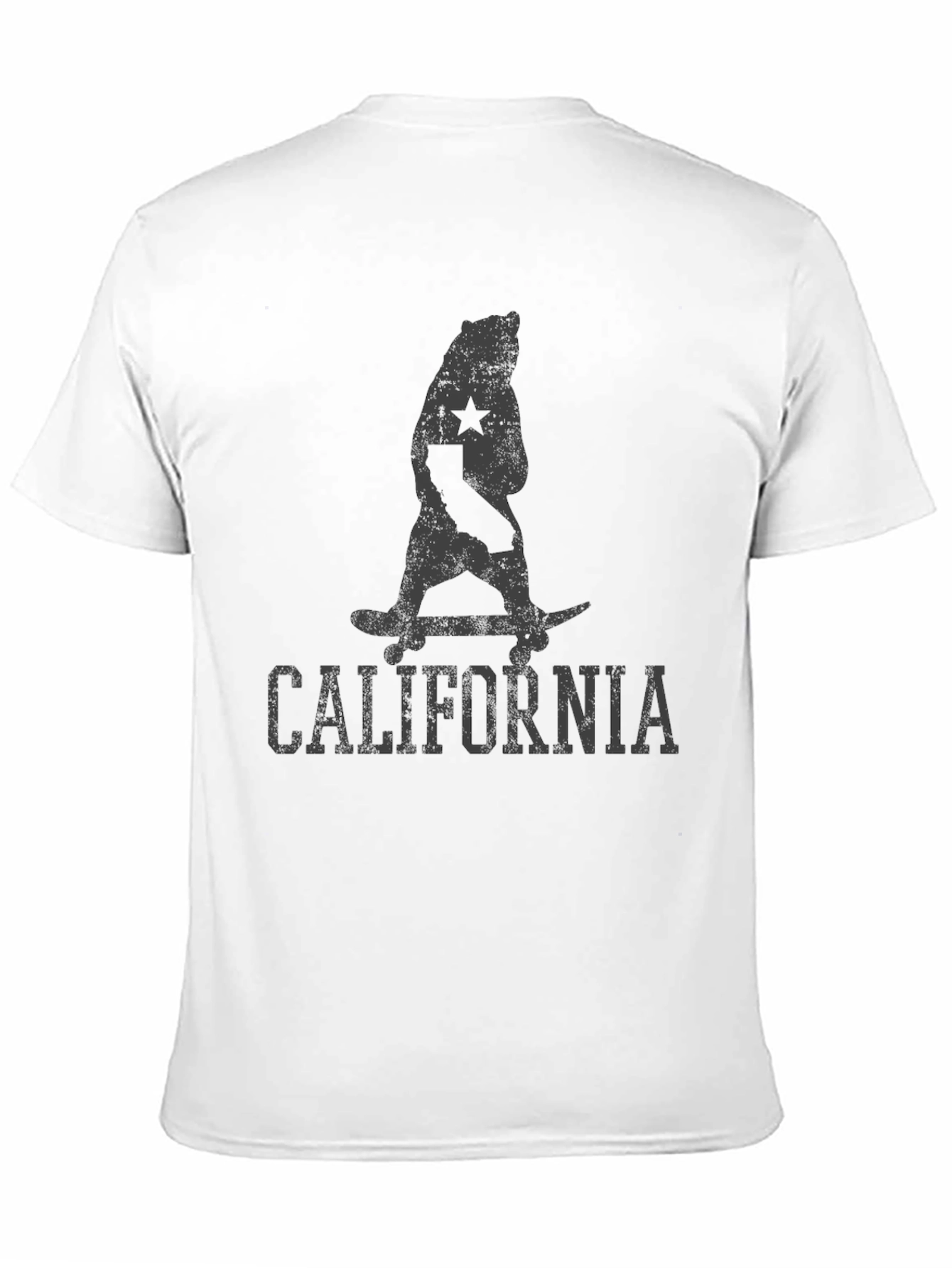 California Bear Skateboard T-Shirt