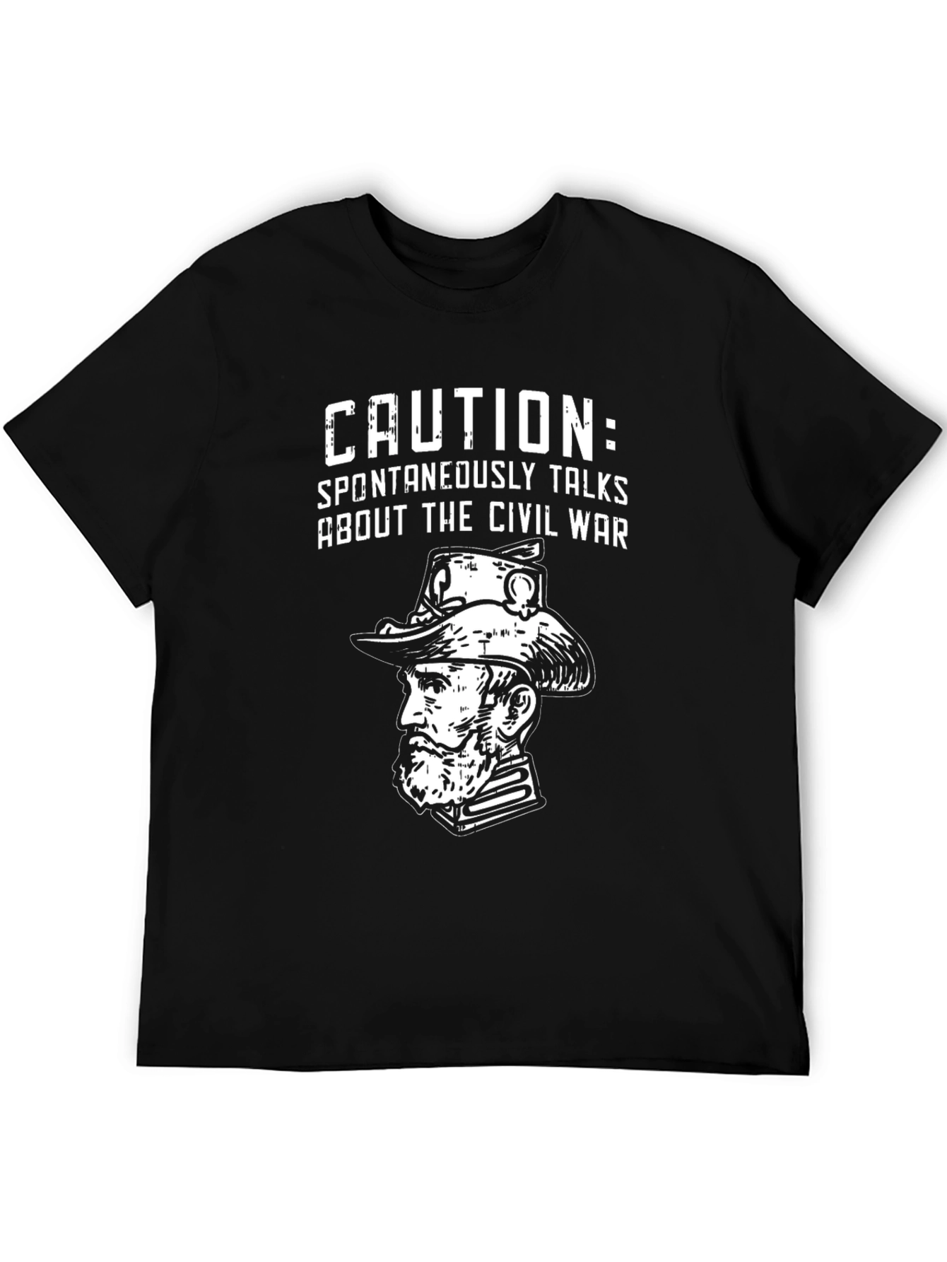 Civil War T-Shirt - Caution Spontaneous Talks Tee