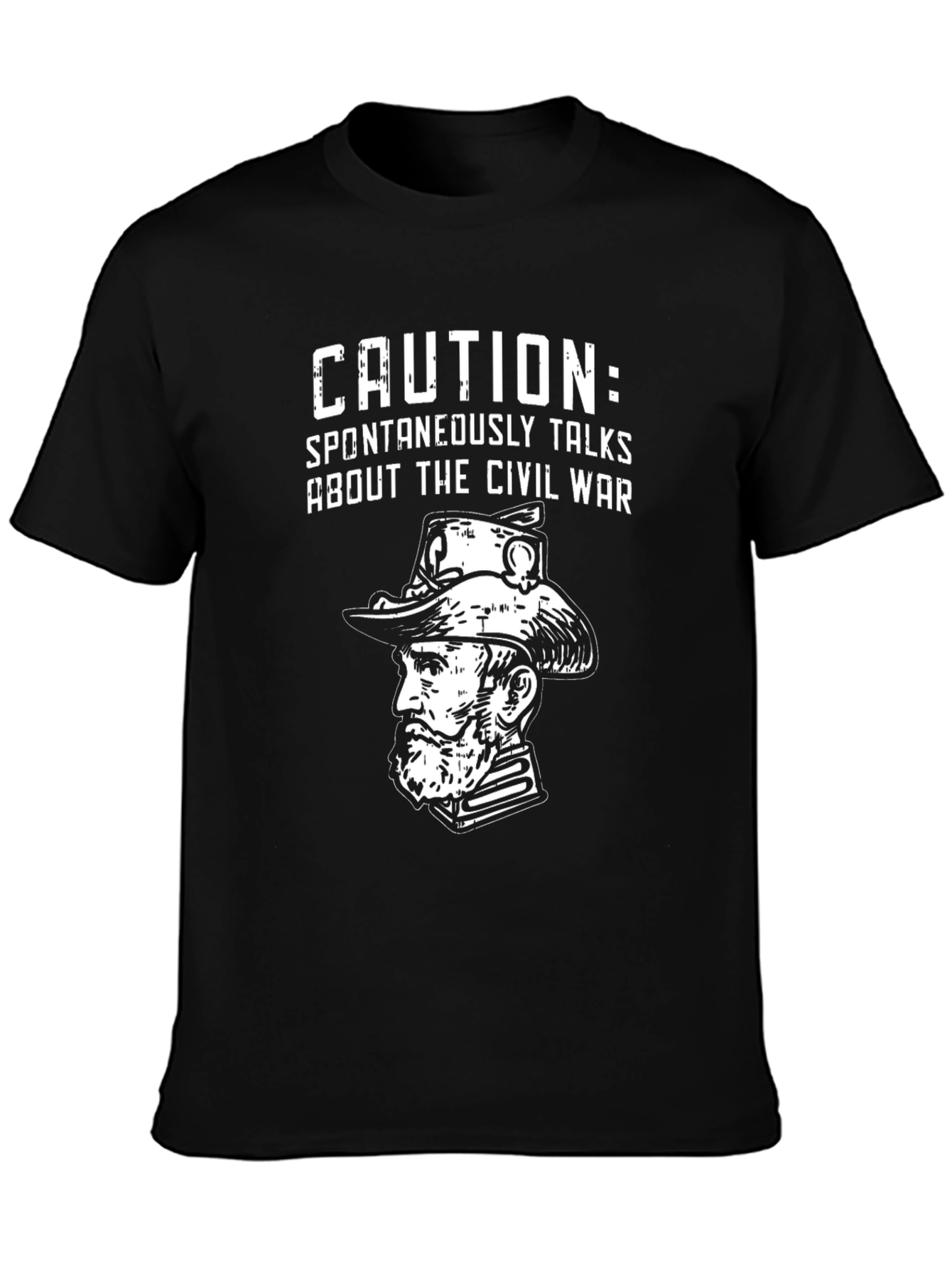 Civil War T-Shirt - Caution Spontaneous Talks Tee