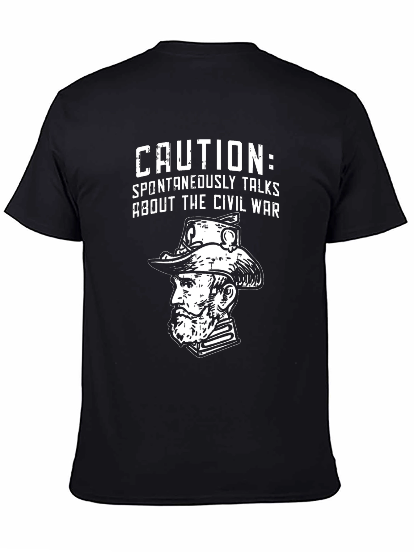 Civil War T-Shirt - Caution Spontaneous Talks Tee