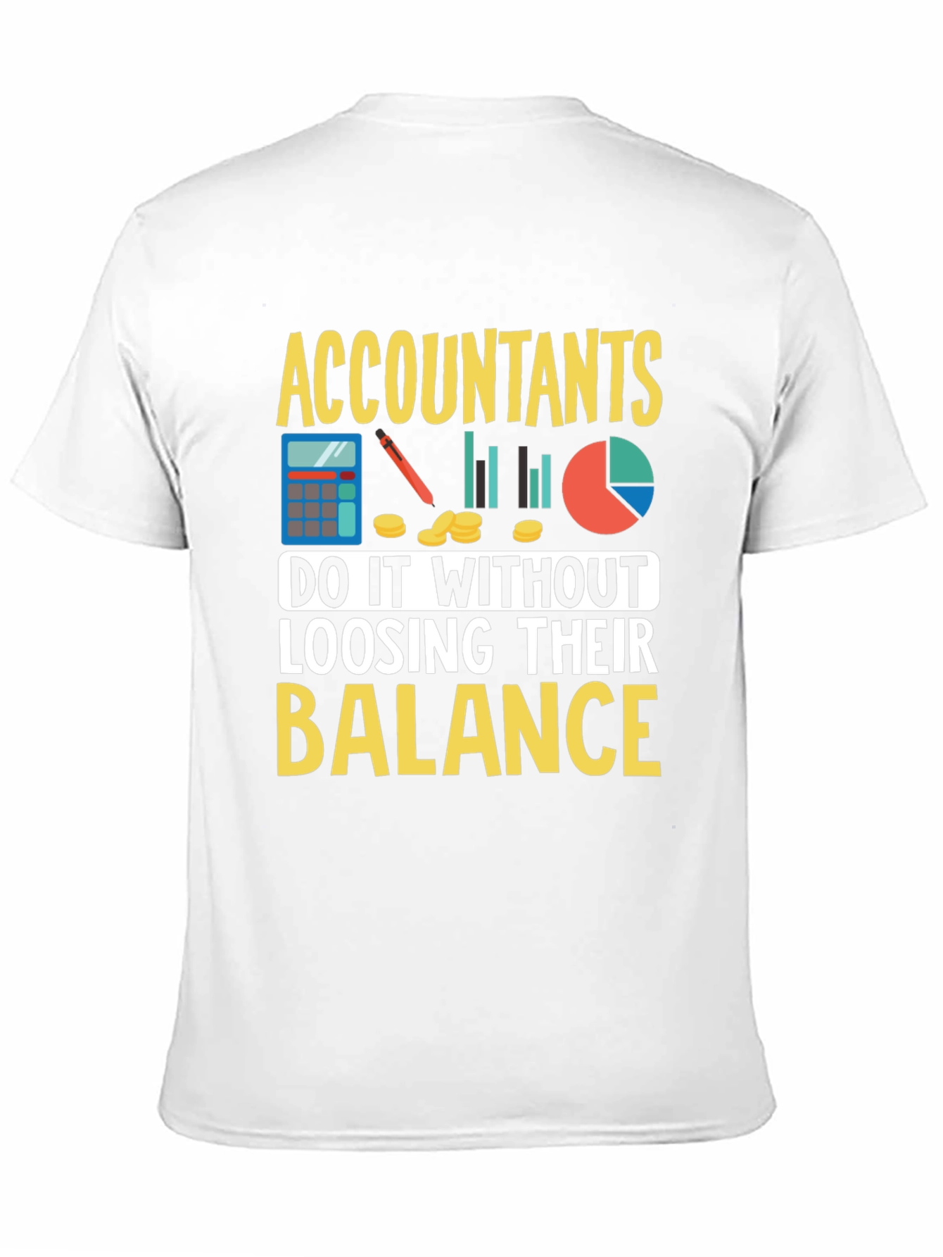 Accountants T-Shirt - Balance Design