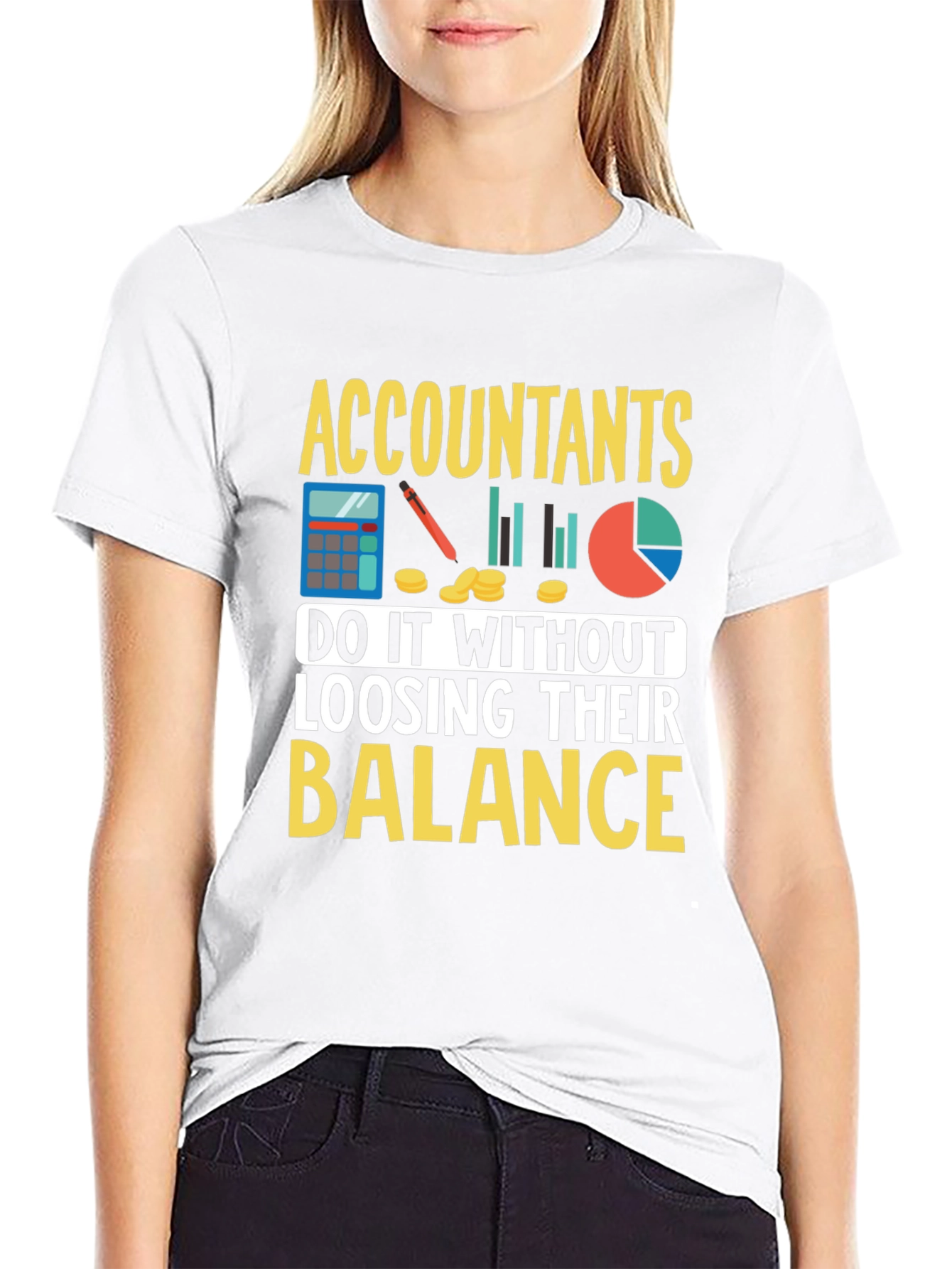 Accountants T-Shirt - Balance Design