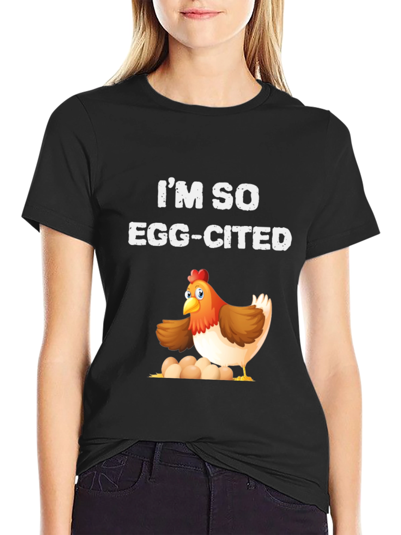 Im So Egg-cited Graphic Tee