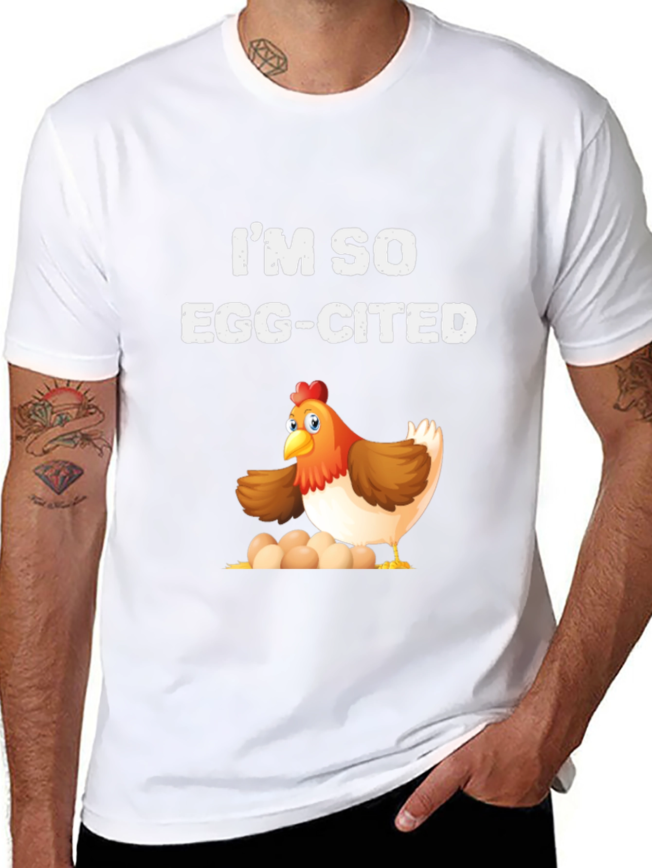 Im So Egg-cited Graphic Tee