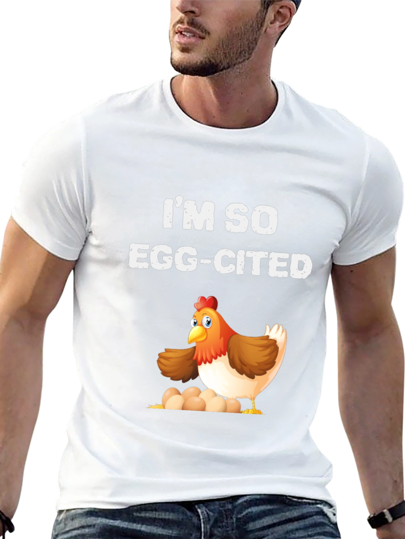 Im So Egg-cited Graphic Tee