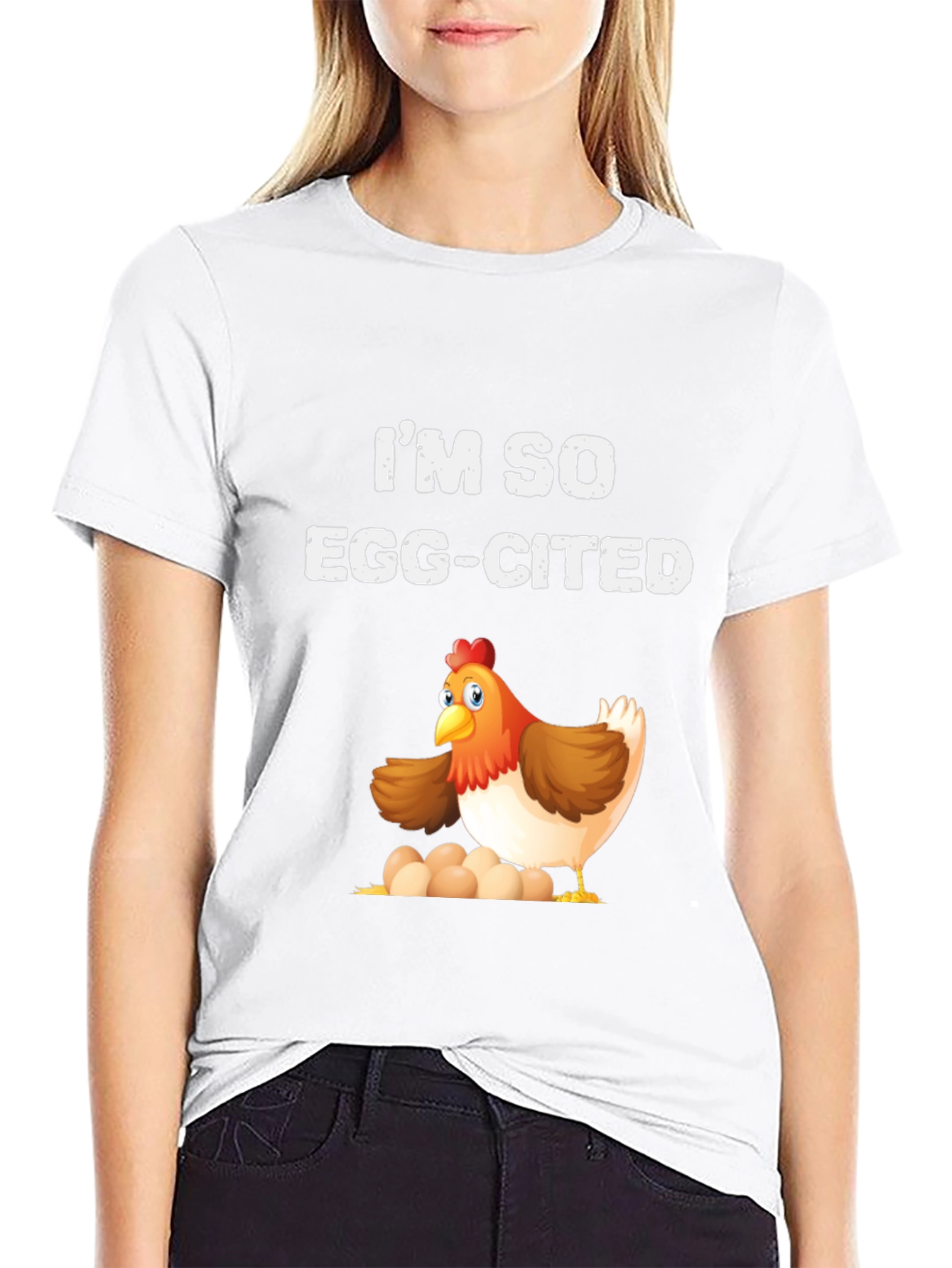 Im So Egg-cited Graphic Tee