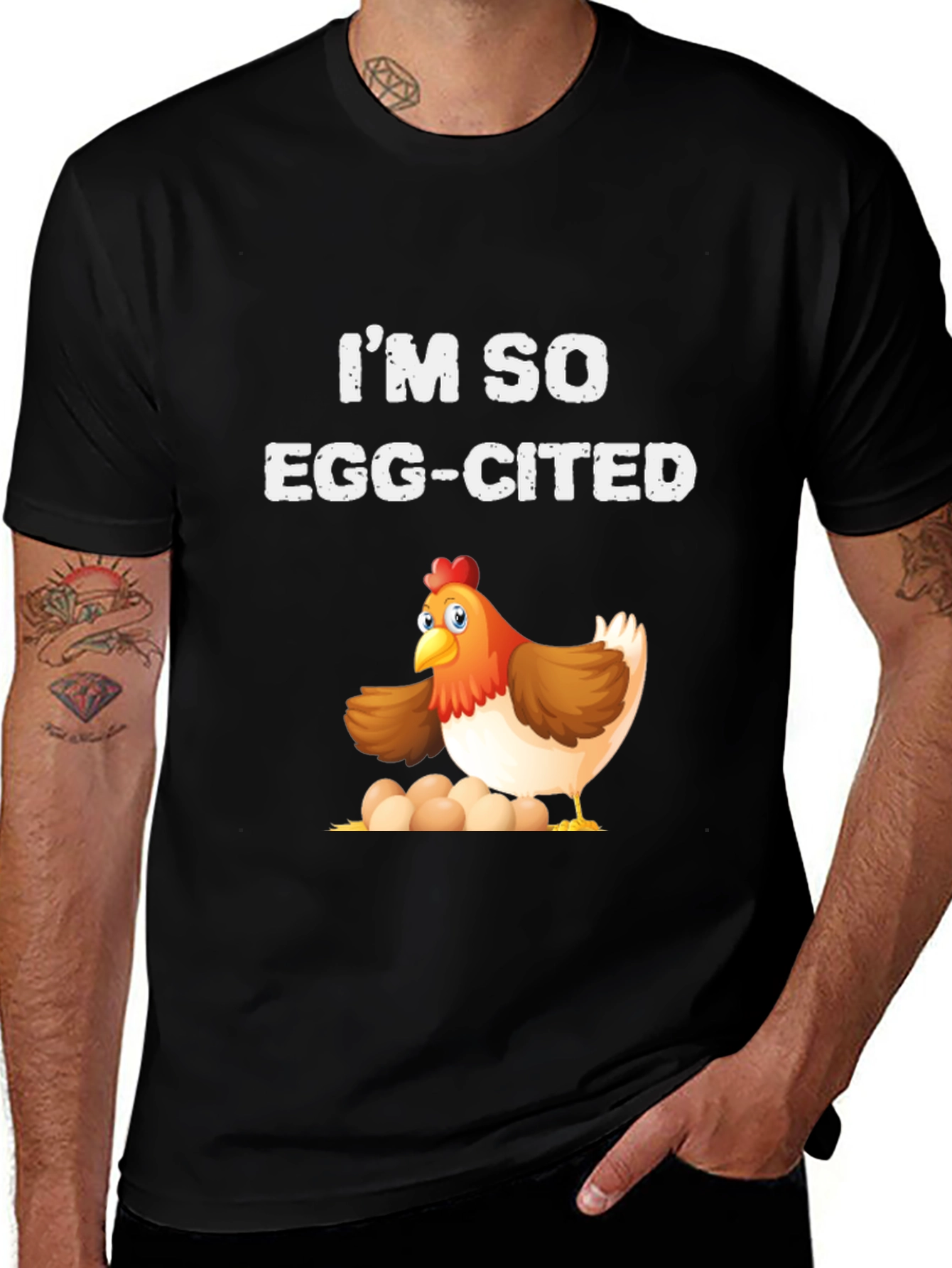 Im So Egg-cited Graphic Tee
