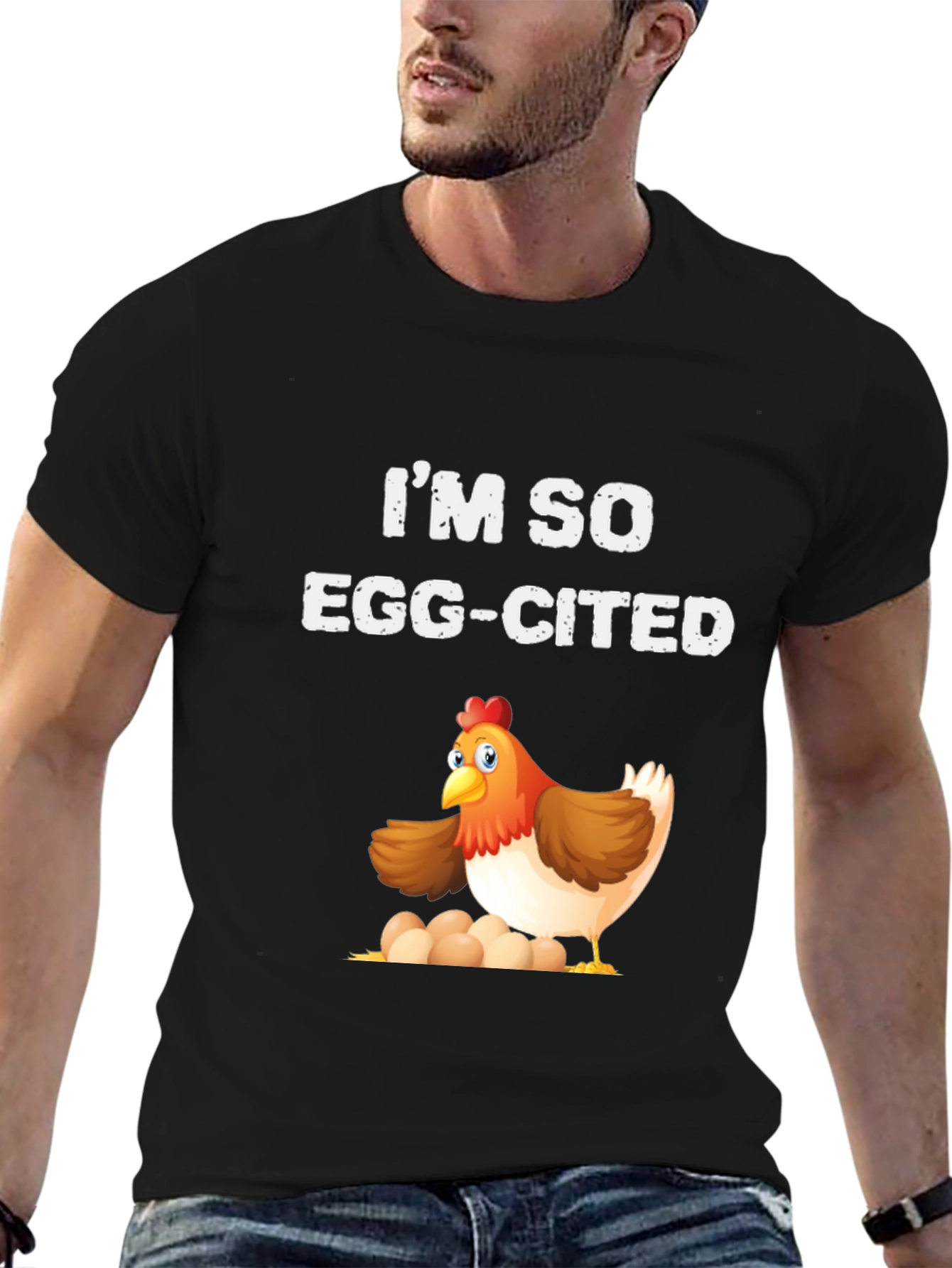 Im So Egg-cited Graphic Tee