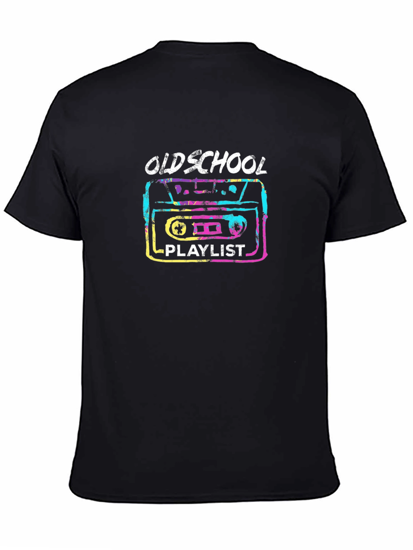 Oldschool Playlist Graphic T-Shirt