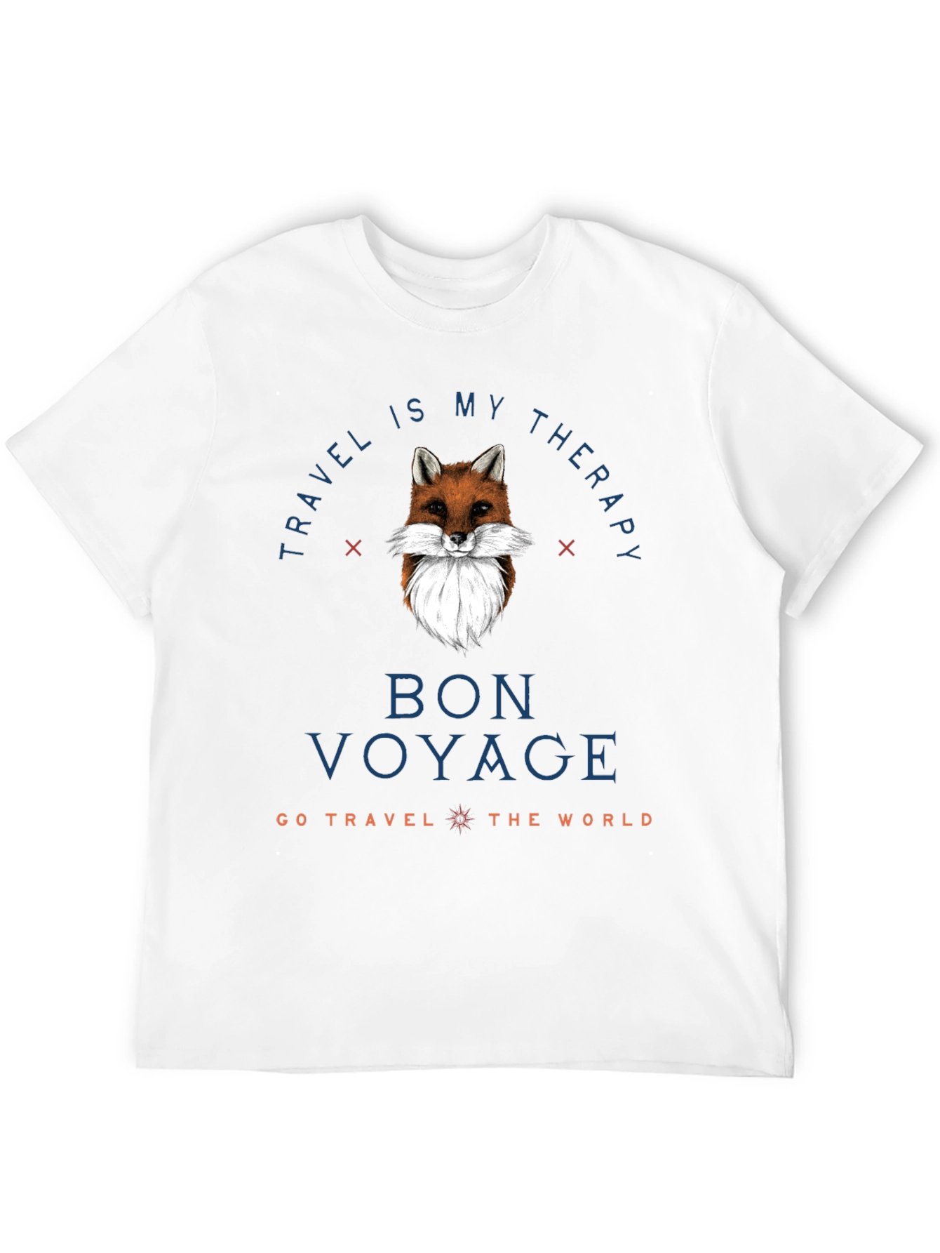Travel Therapy Fox Graphic Tee