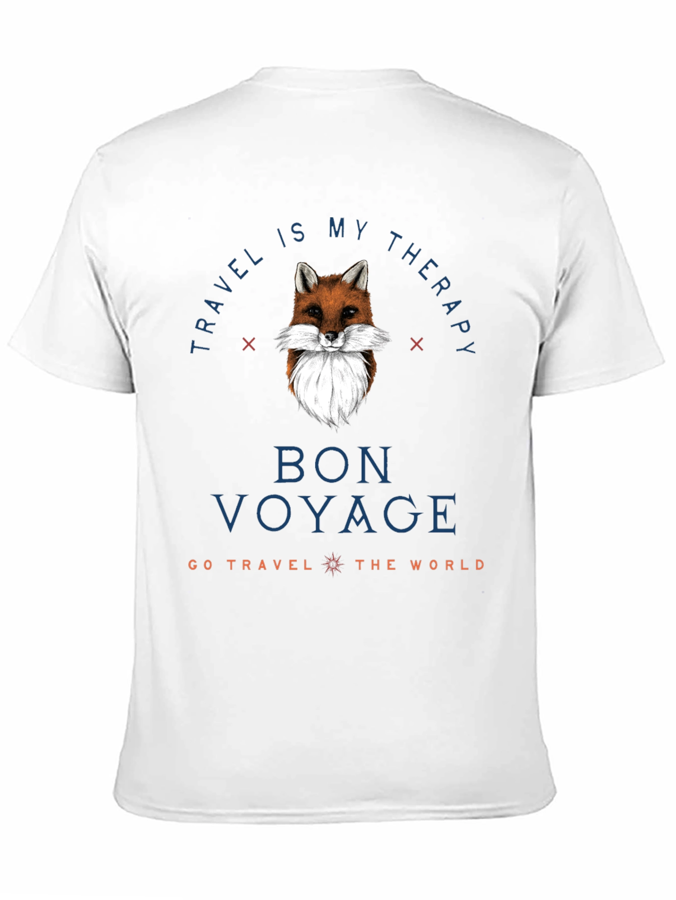 Travel Therapy Fox Graphic Tee