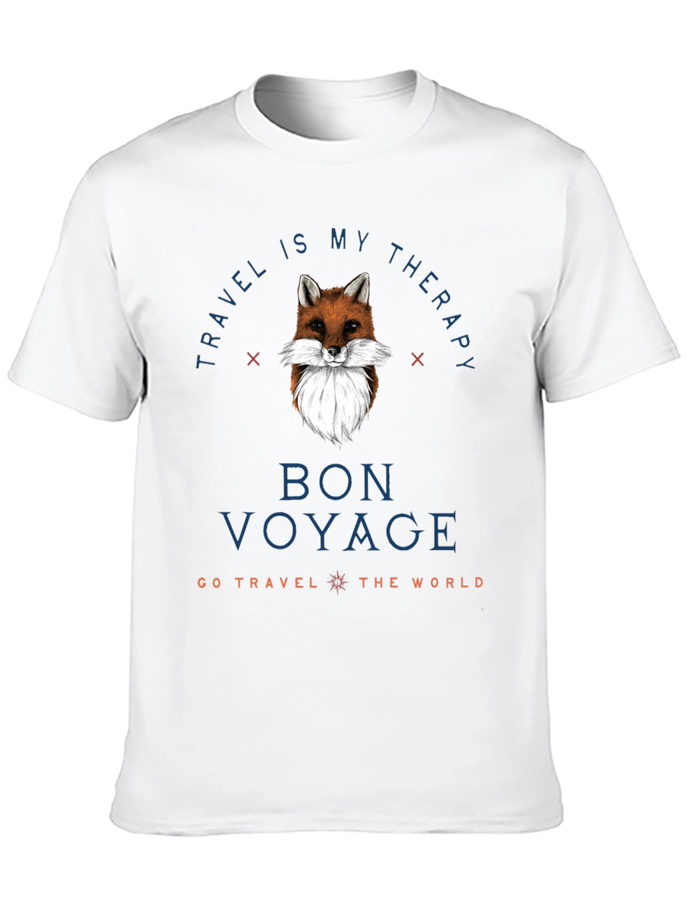 Travel Therapy Fox Graphic Tee