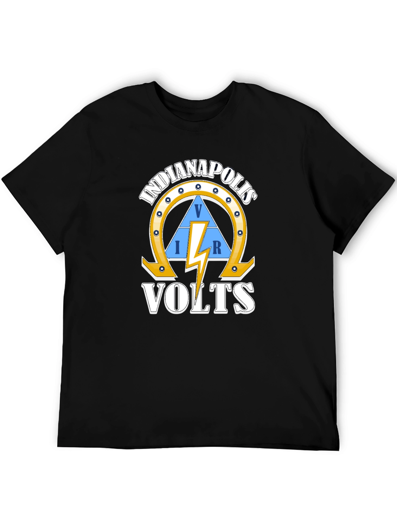 Indianapolis VOLTS Graphic Tee - Electrician Style