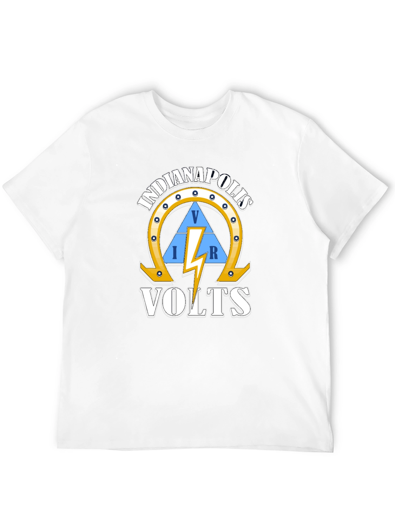 Indianapolis VOLTS Graphic Tee - Electrician Style