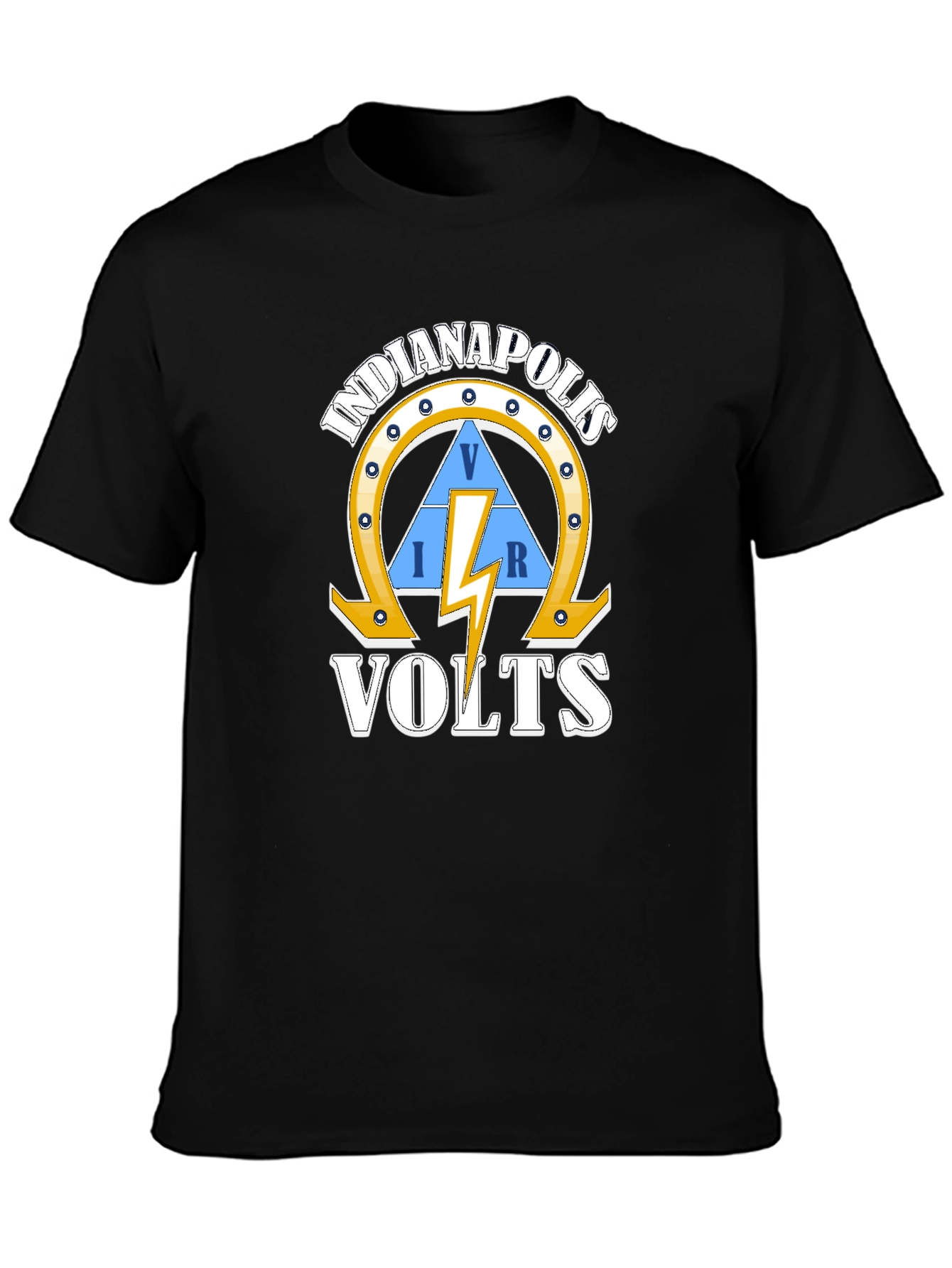 Indianapolis VOLTS Graphic Tee - Electrician Style