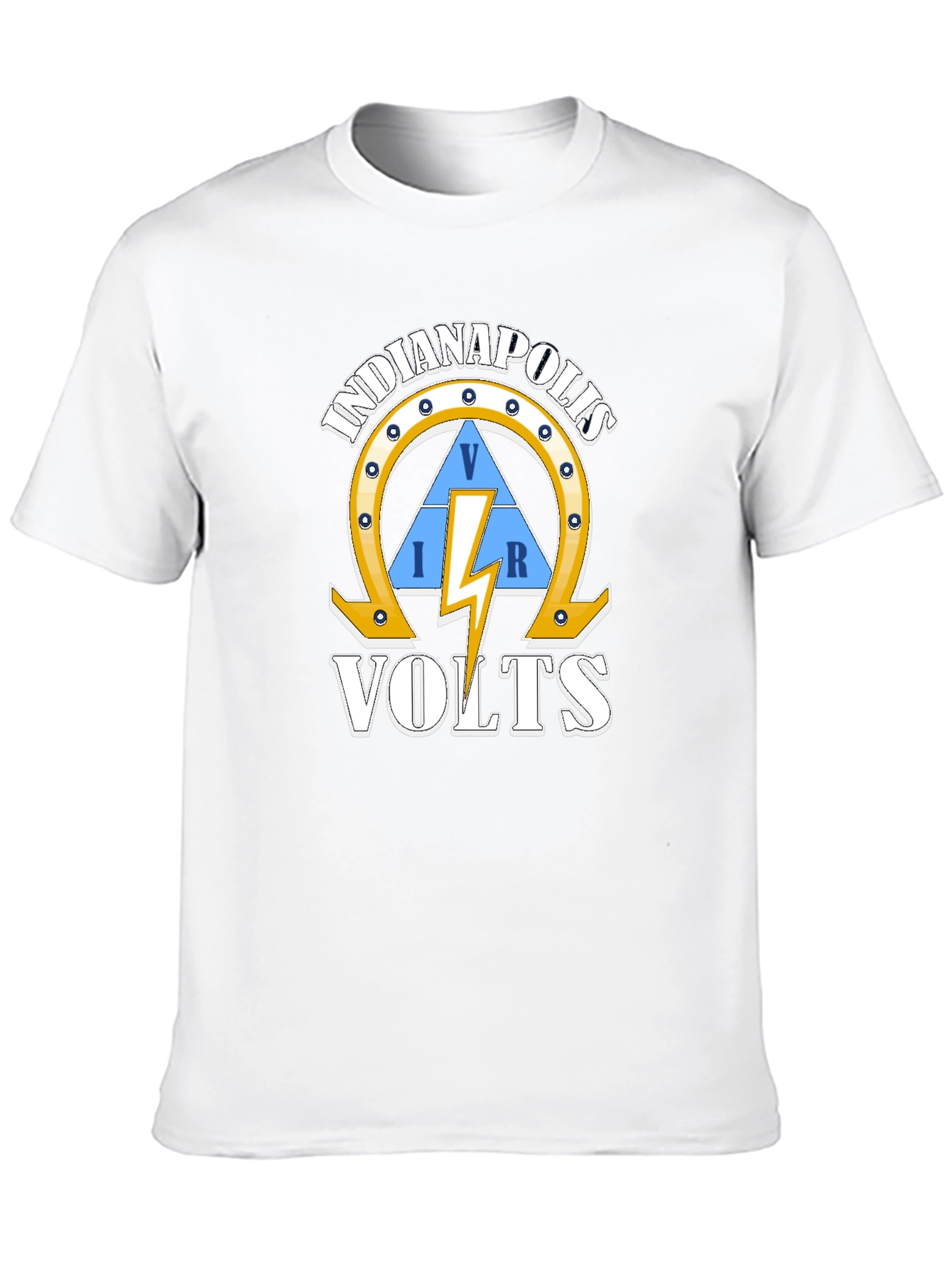 Indianapolis VOLTS Graphic Tee - Electrician Style