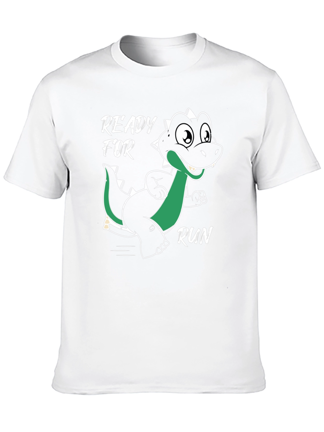 Ready for Run Dinosaur Graphic T-Shirt