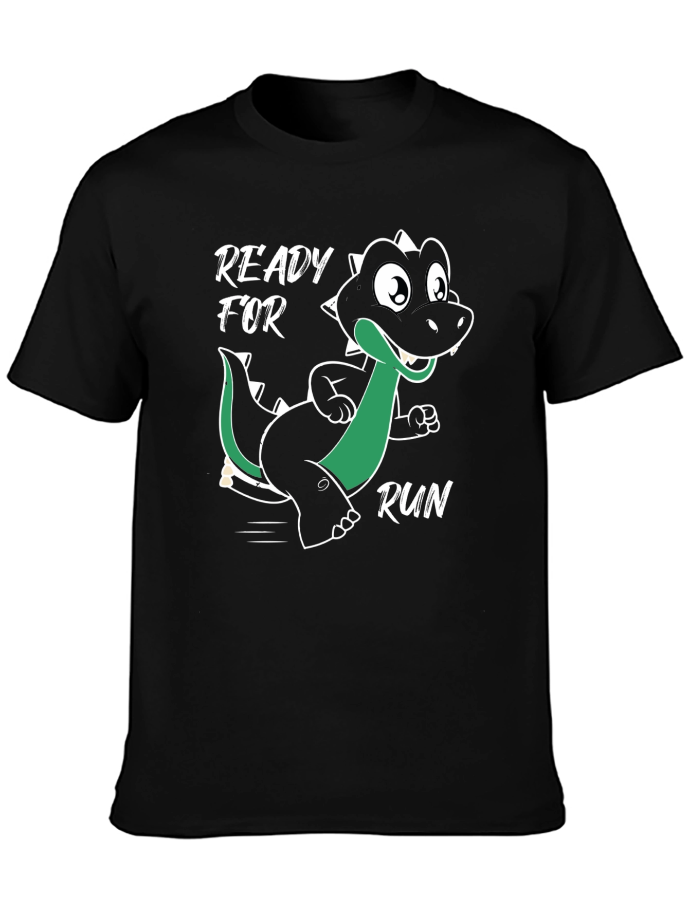 Ready for Run Dinosaur Graphic T-Shirt