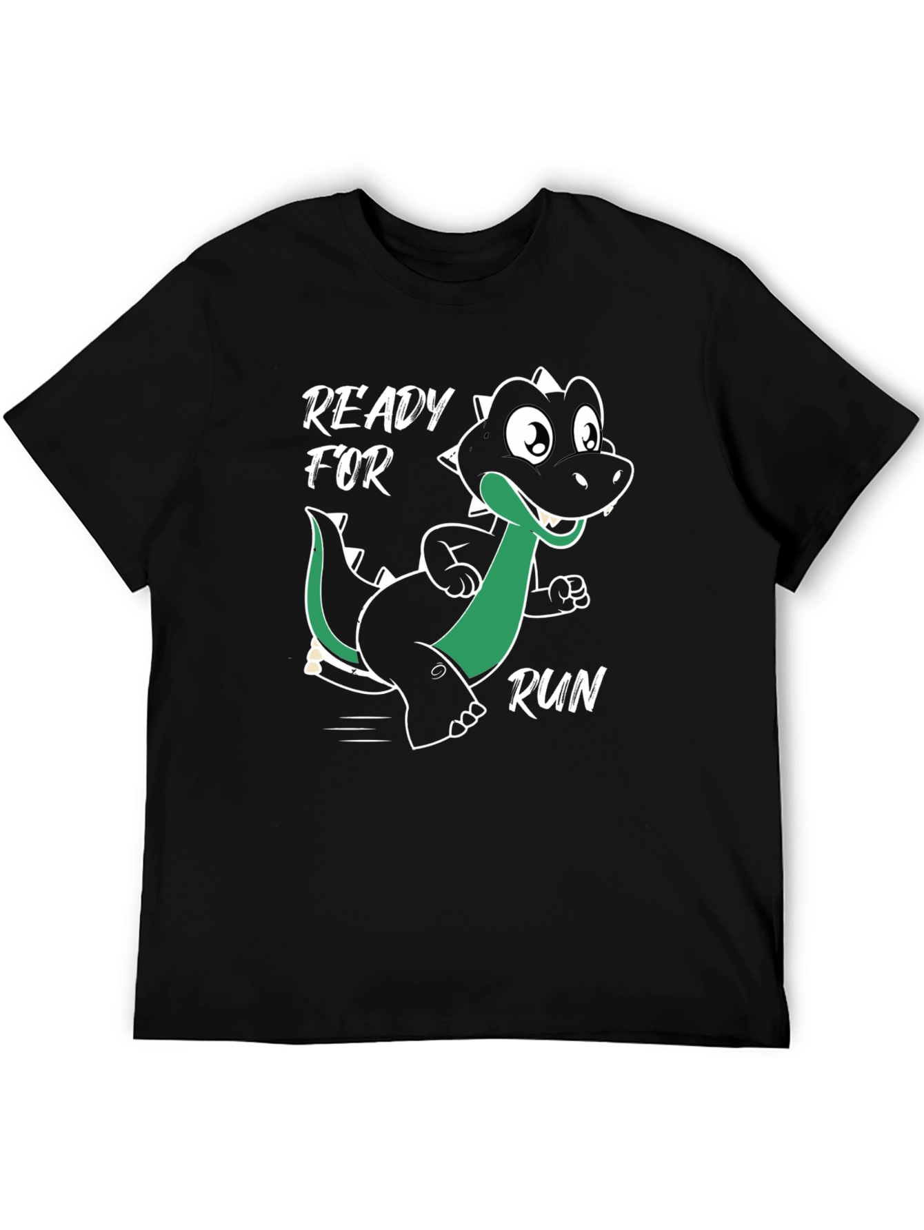 Ready for Run Dinosaur Graphic T-Shirt