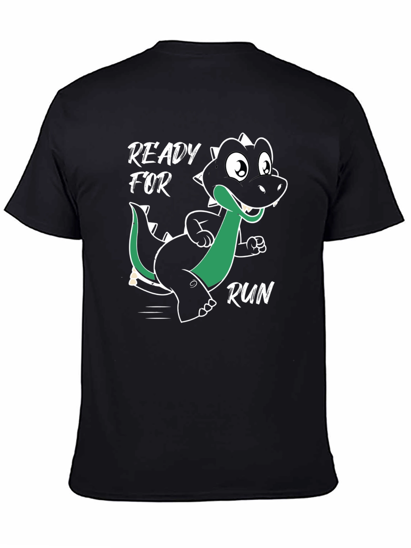 Ready for Run Dinosaur Graphic T-Shirt
