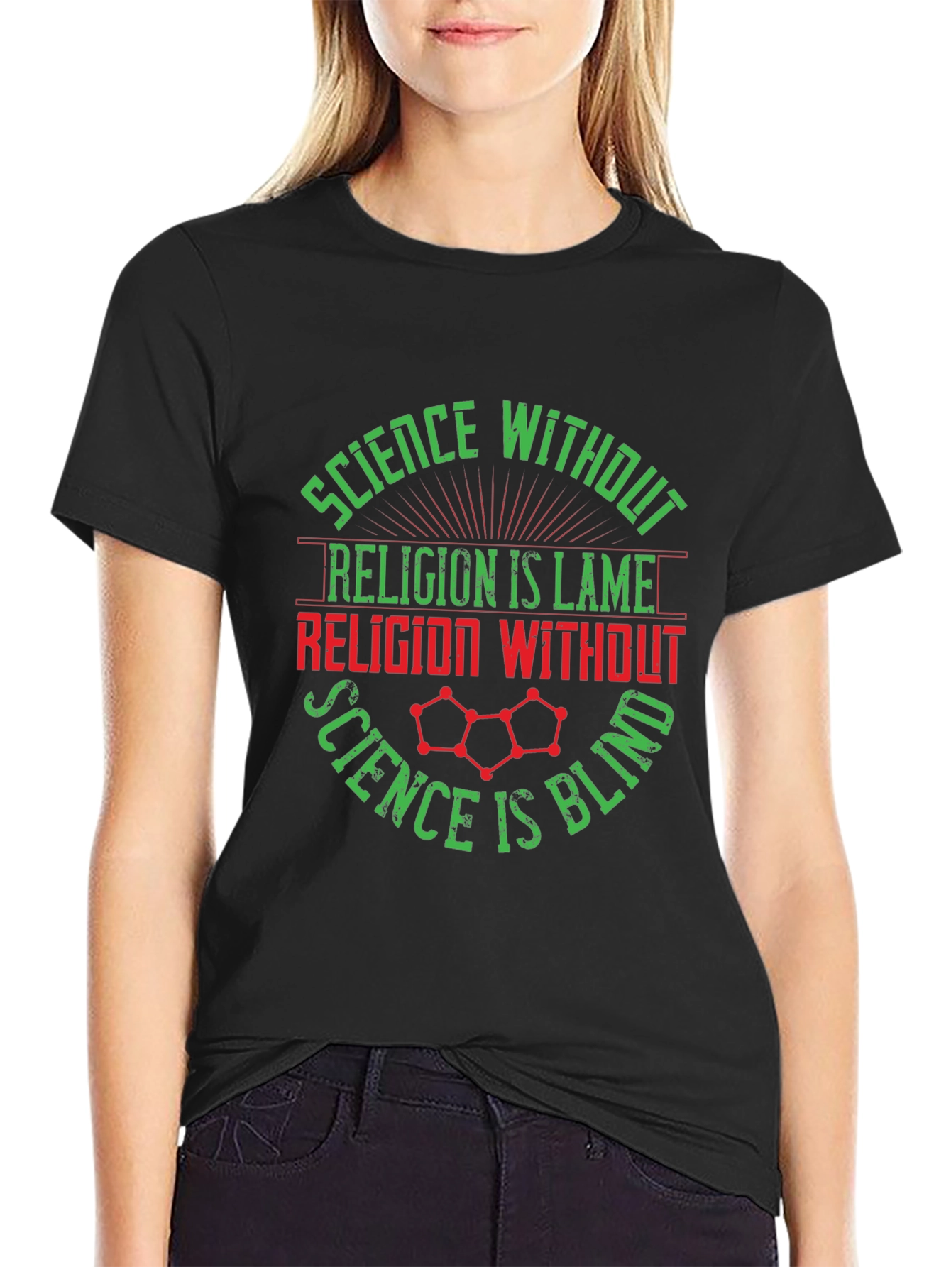 Science vs Religion T-Shirt - Unisex Fit