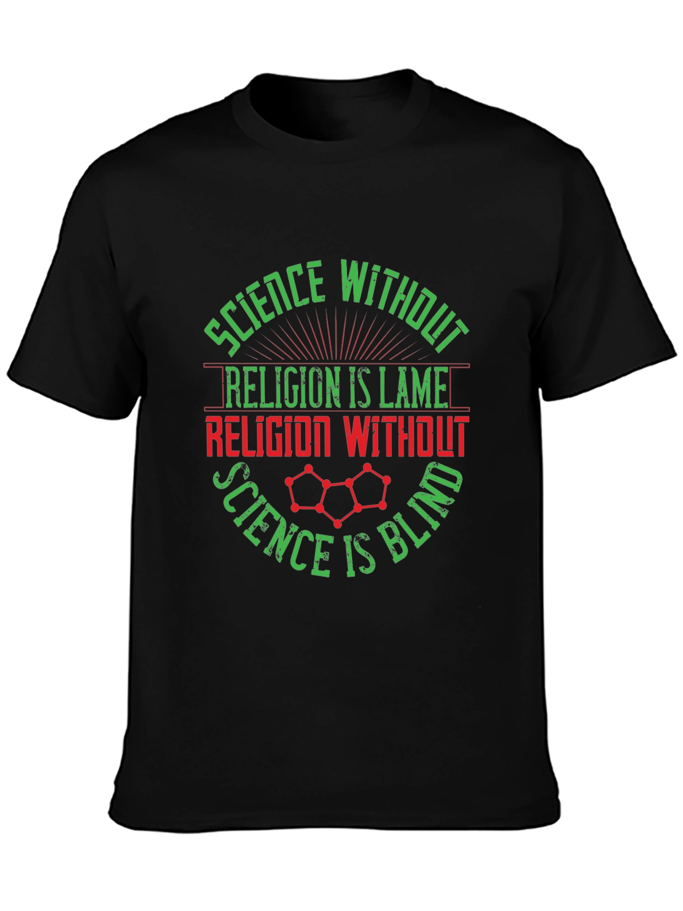 Science vs Religion T-Shirt - Unisex Fit