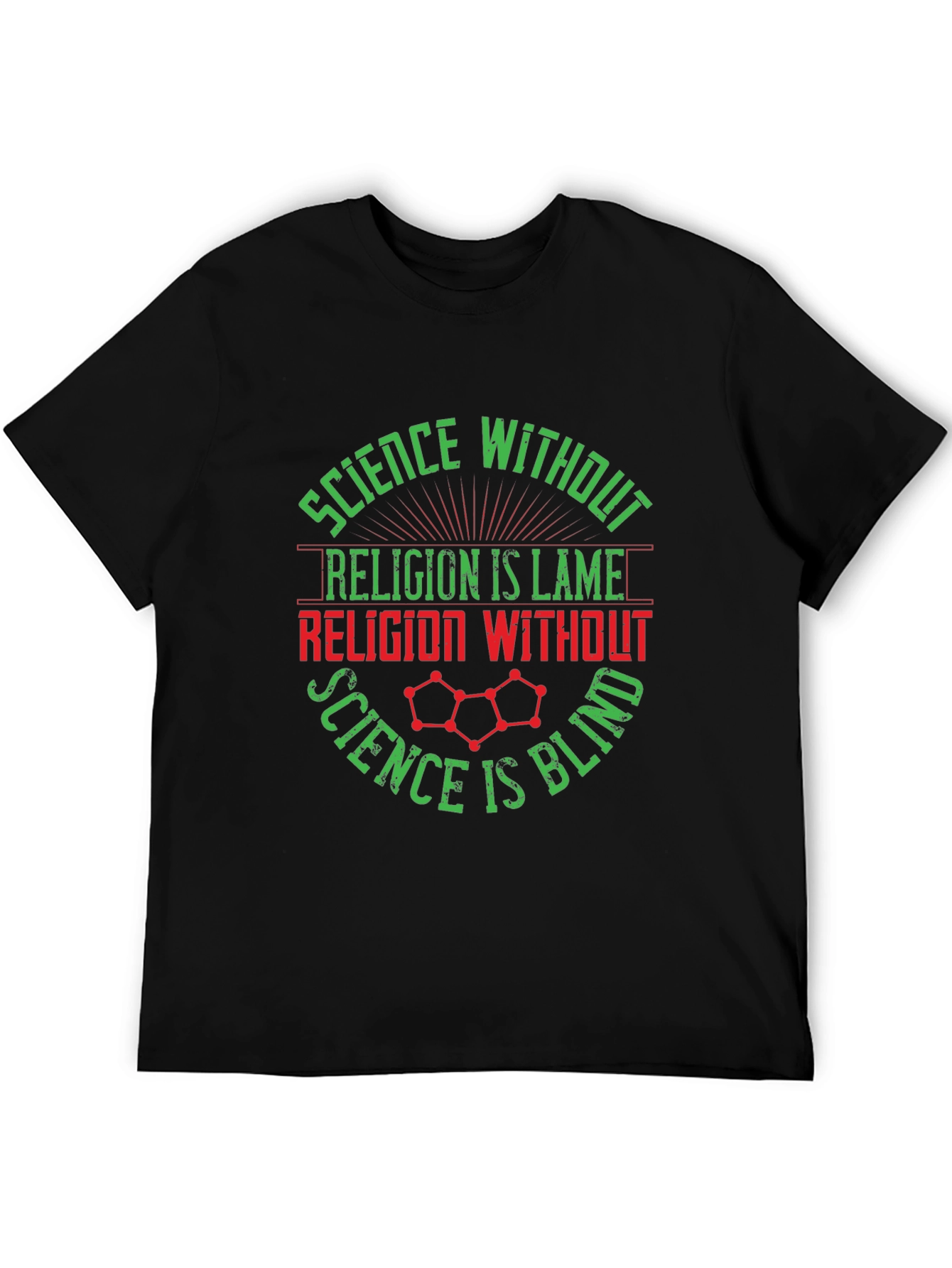 Science vs Religion T-Shirt - Unisex Fit