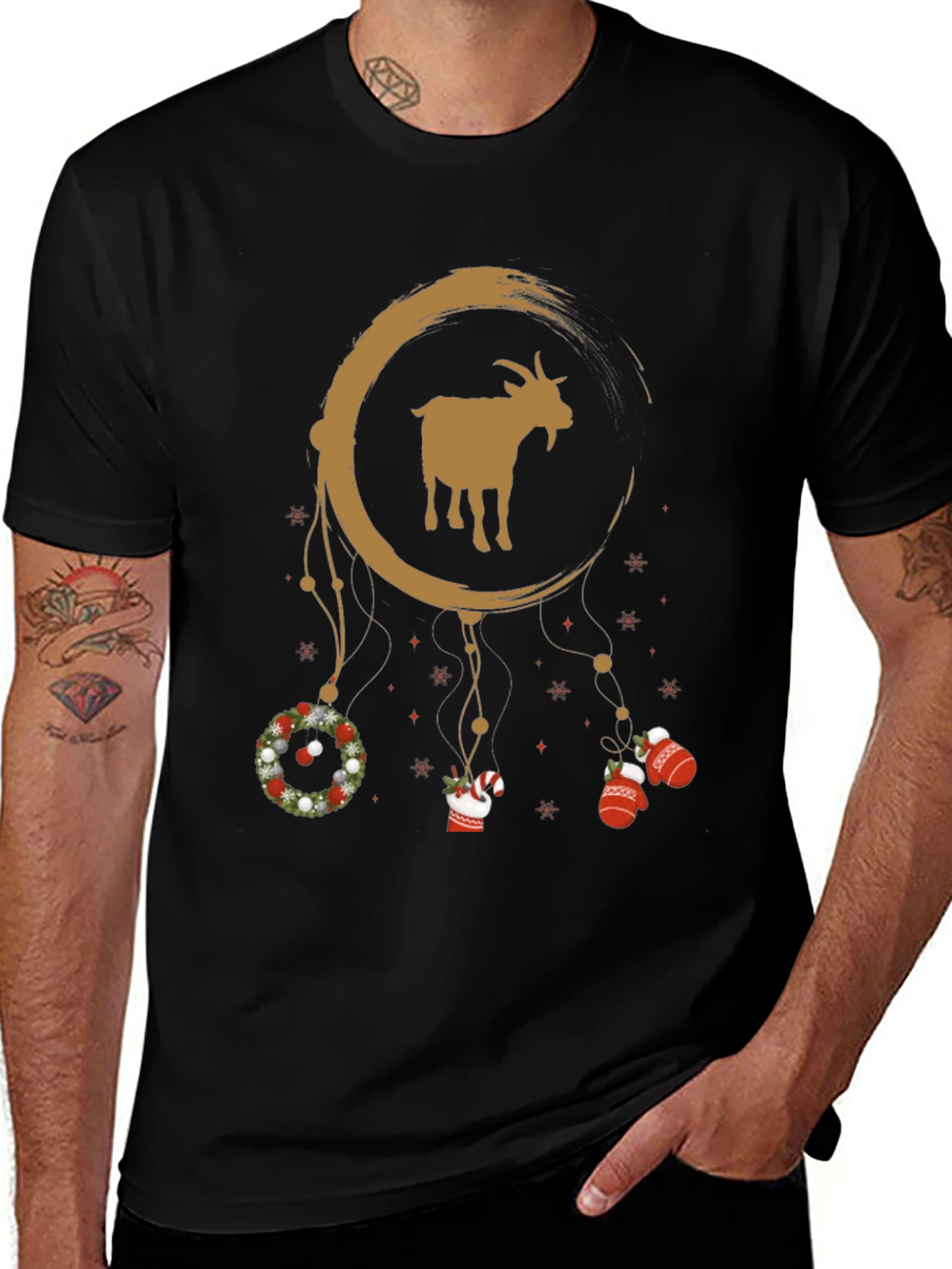 Goat Christmas T-Shirt