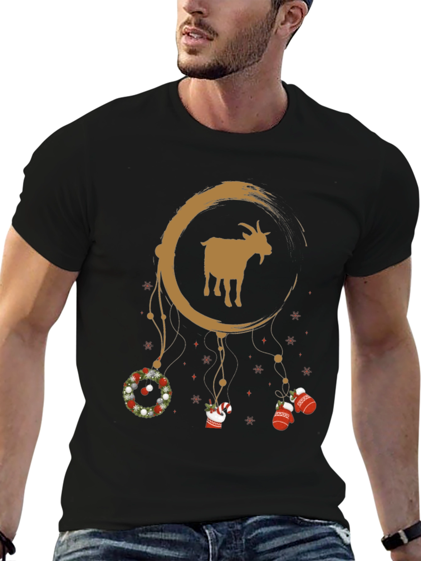 Goat Christmas T-Shirt