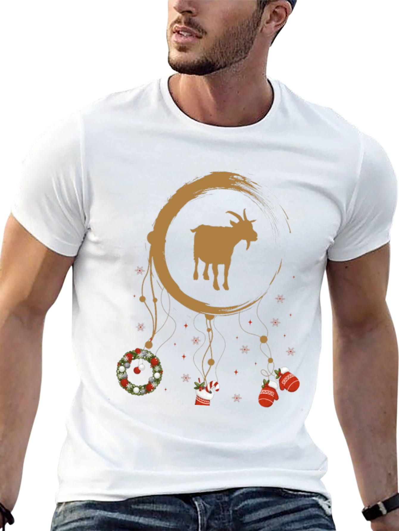 Goat Christmas T-Shirt