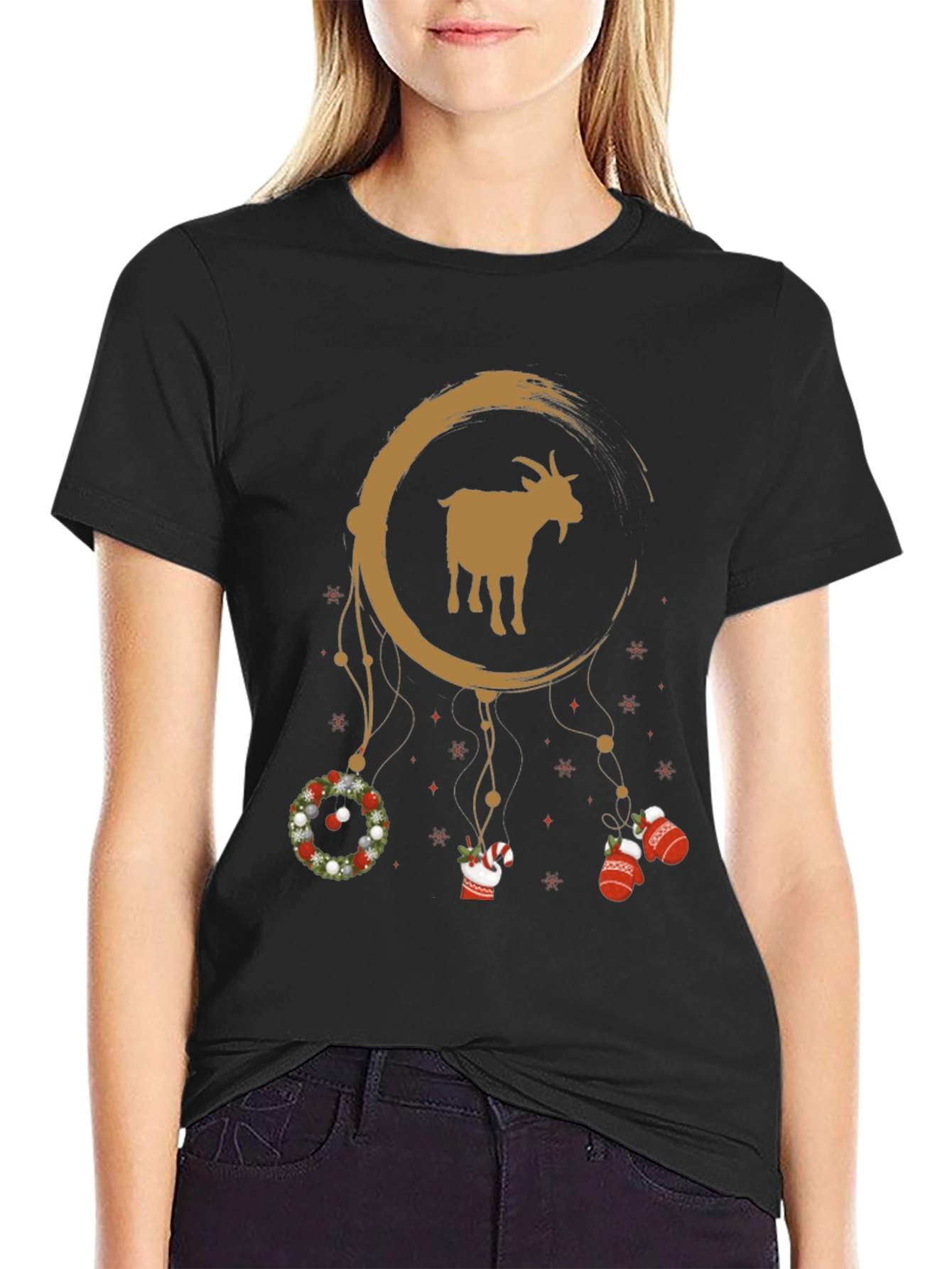 Goat Christmas T-Shirt