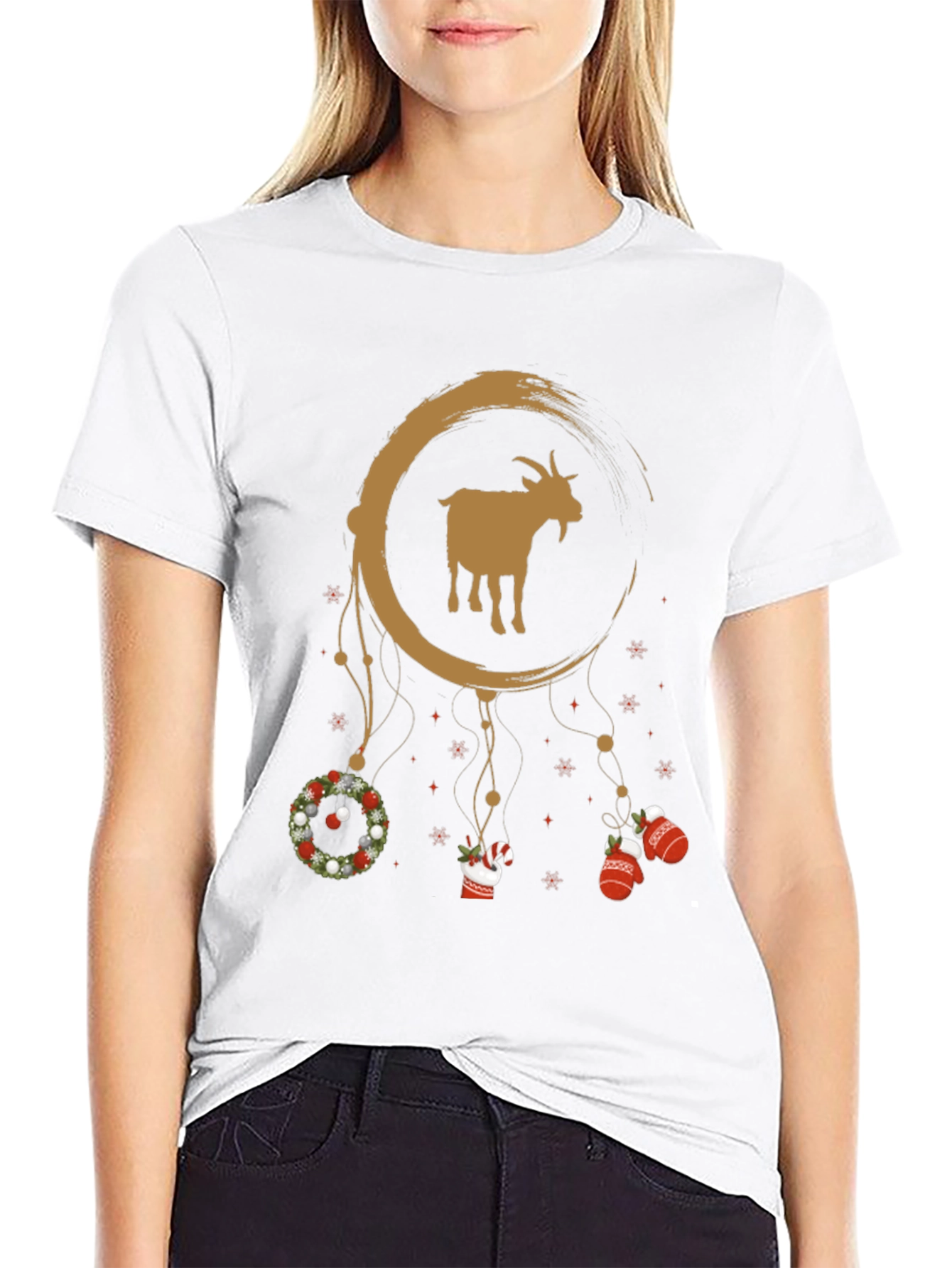 Goat Christmas T-Shirt