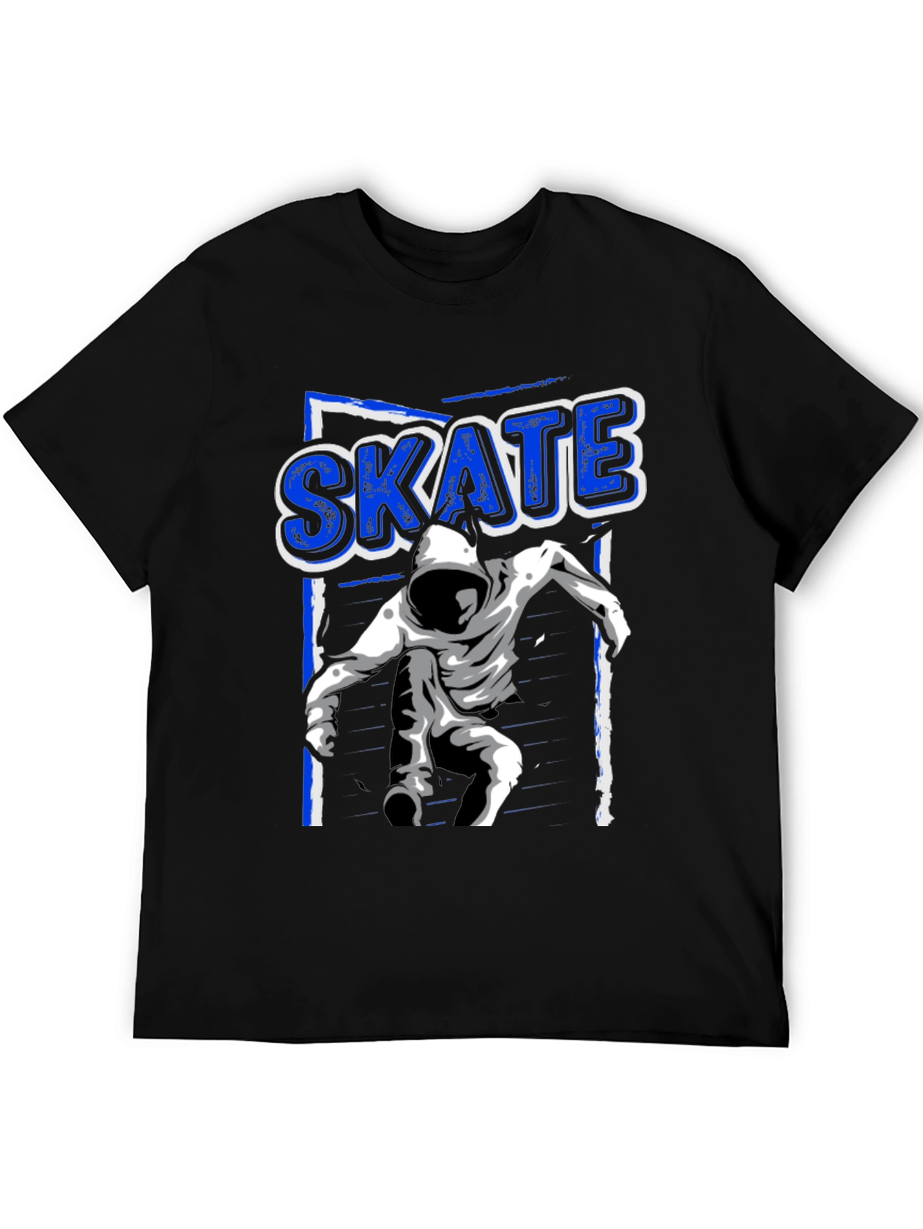 Skate T-Shirt - Urban Style Black Tee