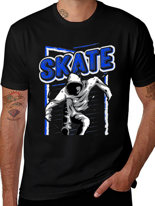 Skate T-Shirt - Urban Style Black Tee