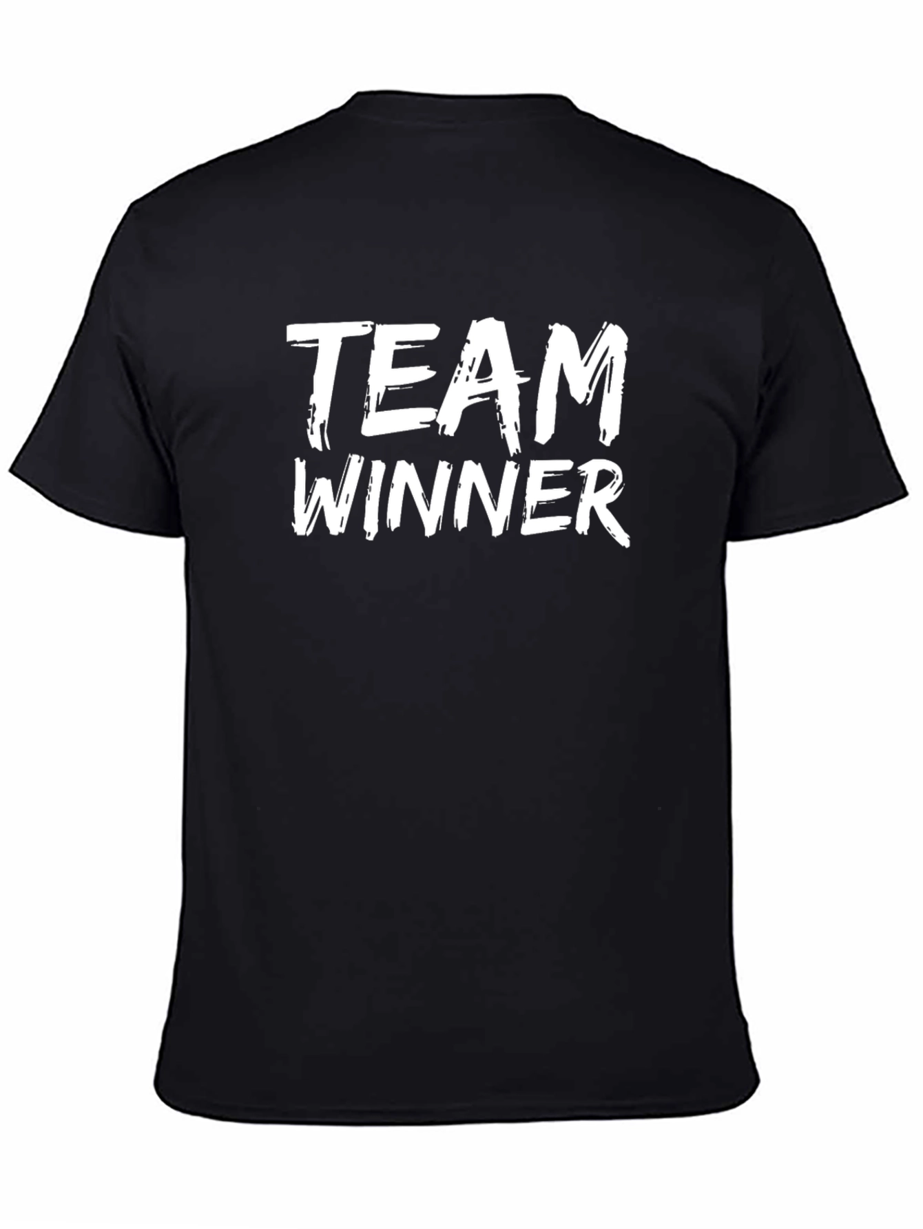Team Winner Black Graphic Tee