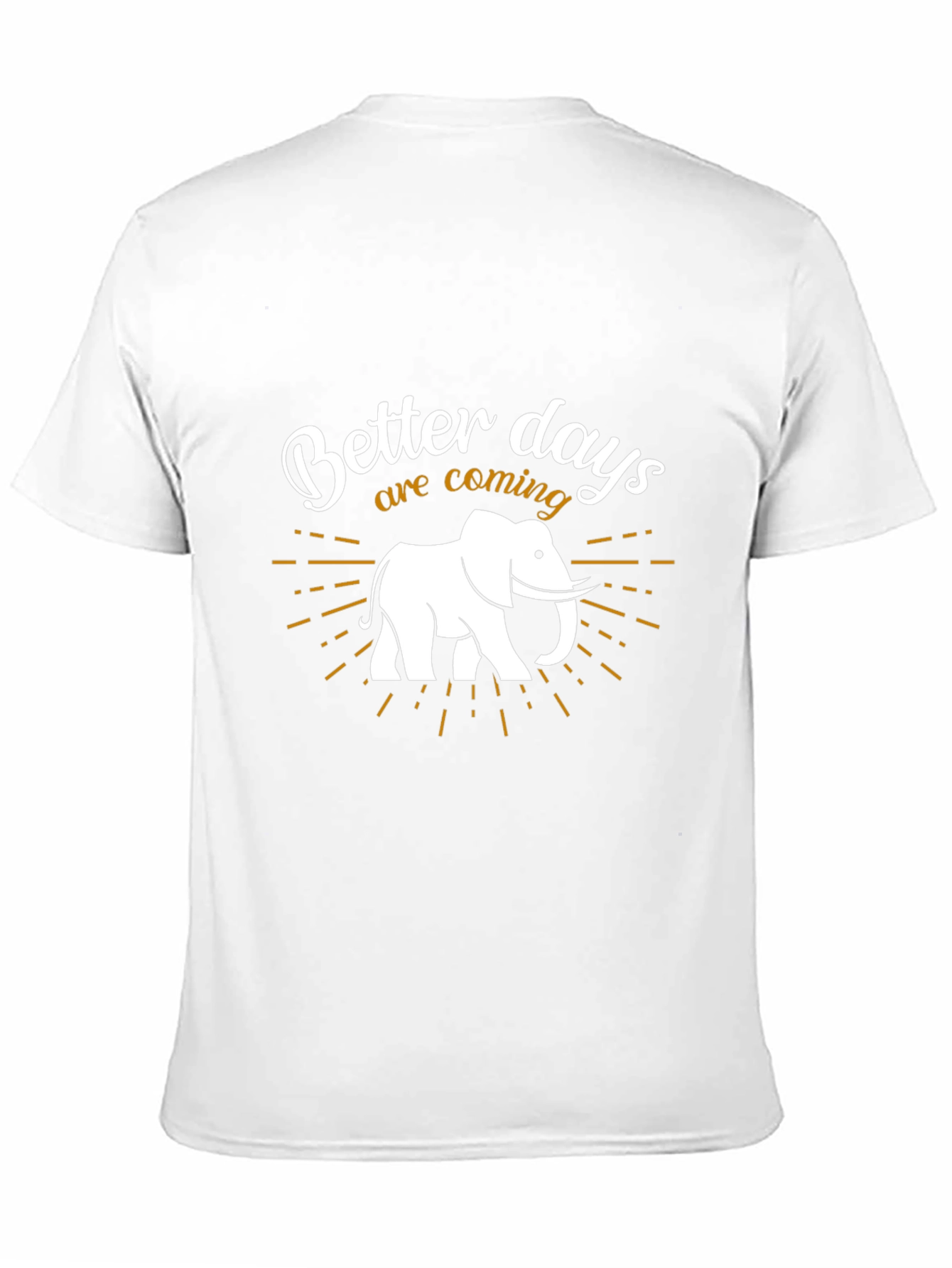 Better Days Elephant Graphic Tee - Stylish Comfort