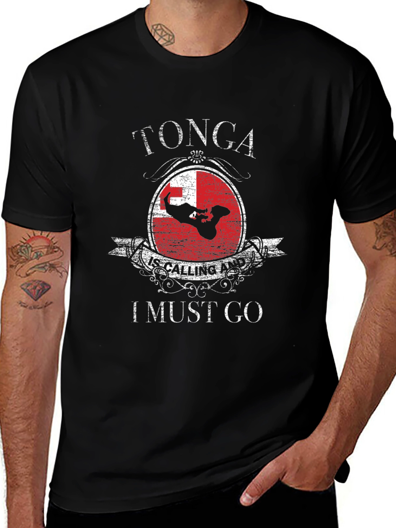 Tonga Calling T-Shirt - Island Pride Tee