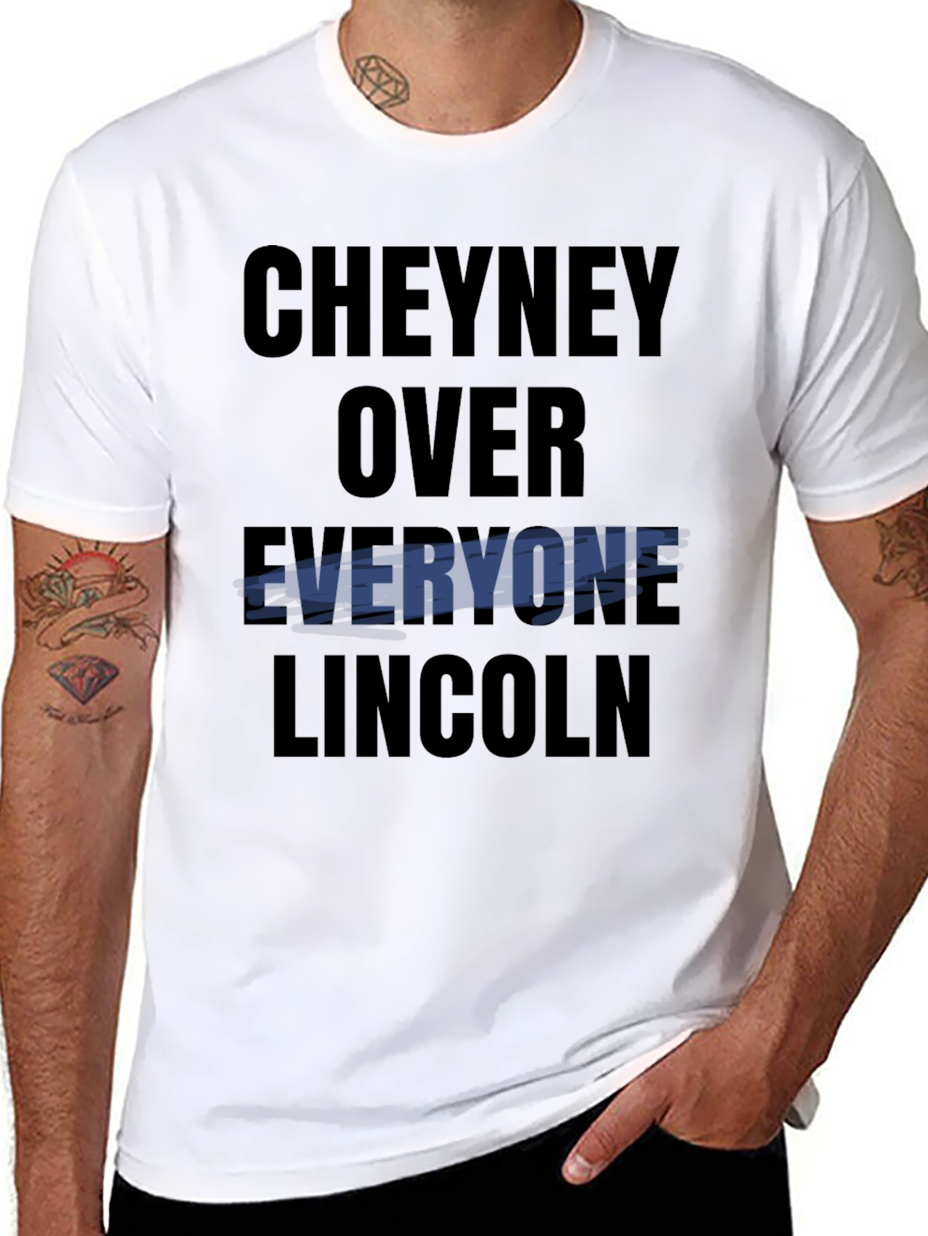 Cheyney Over Everyone Lincoln T-Shirt