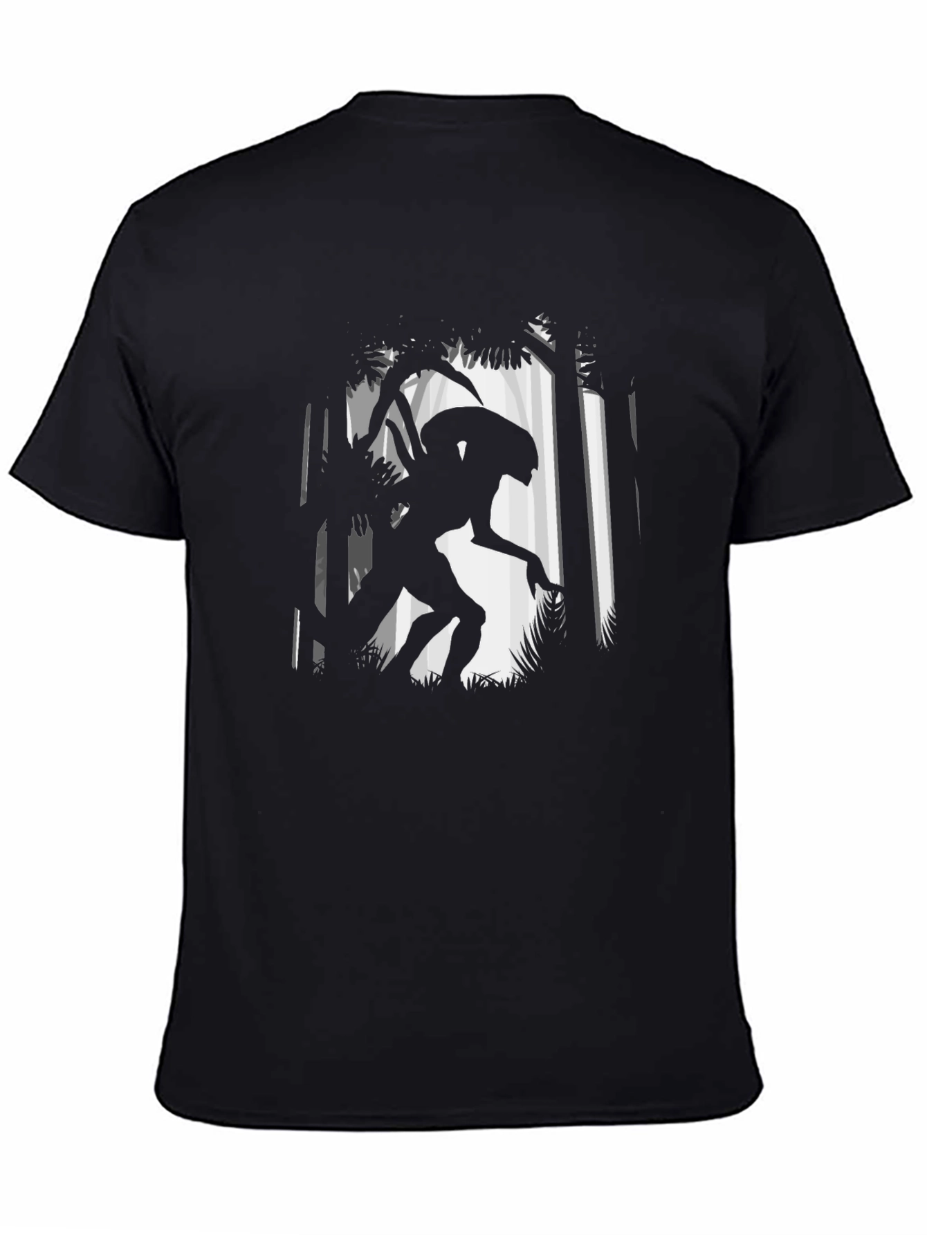 Predator in the Forest Graphic T-Shirt