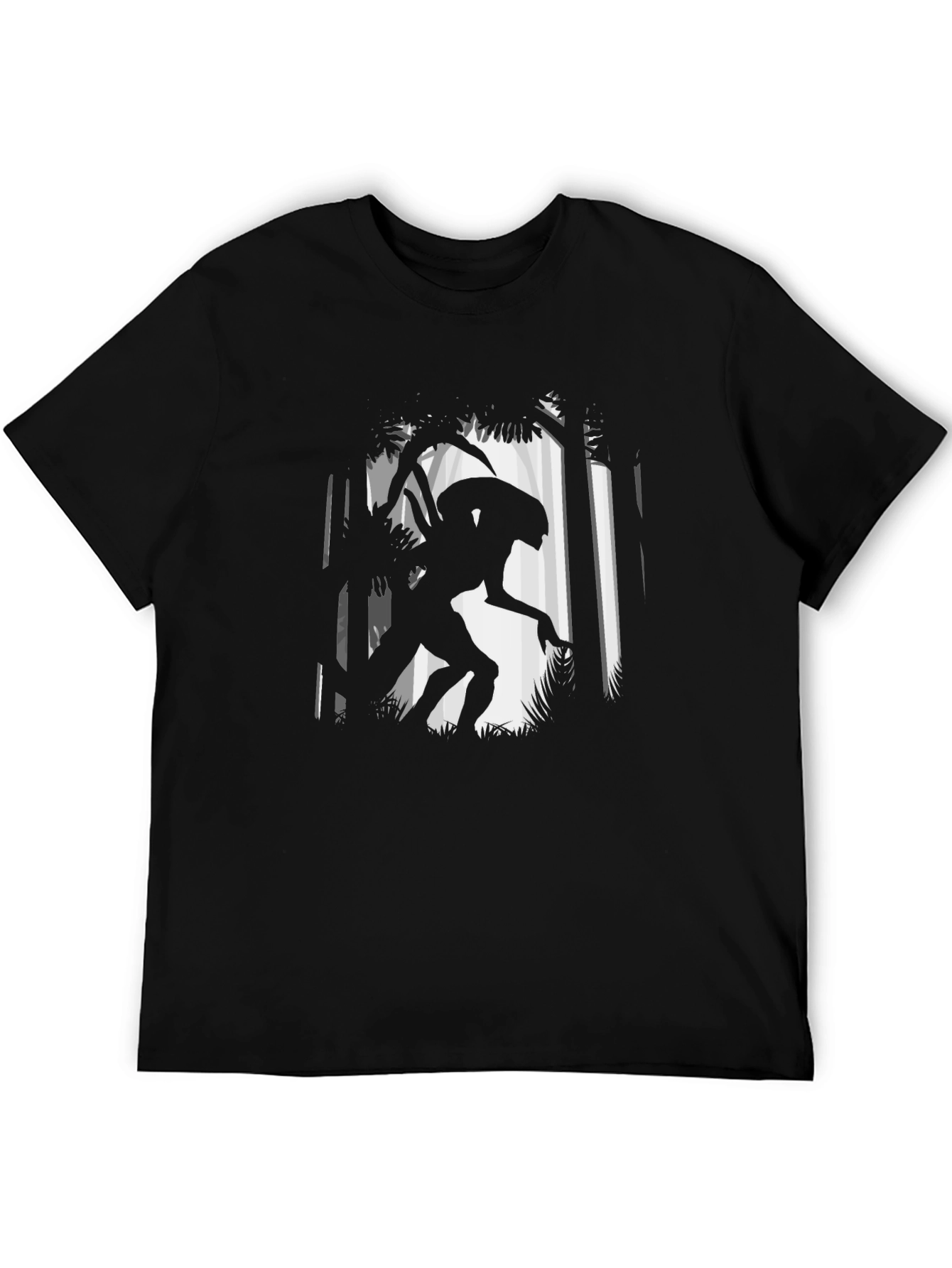 Predator in the Forest Graphic T-Shirt