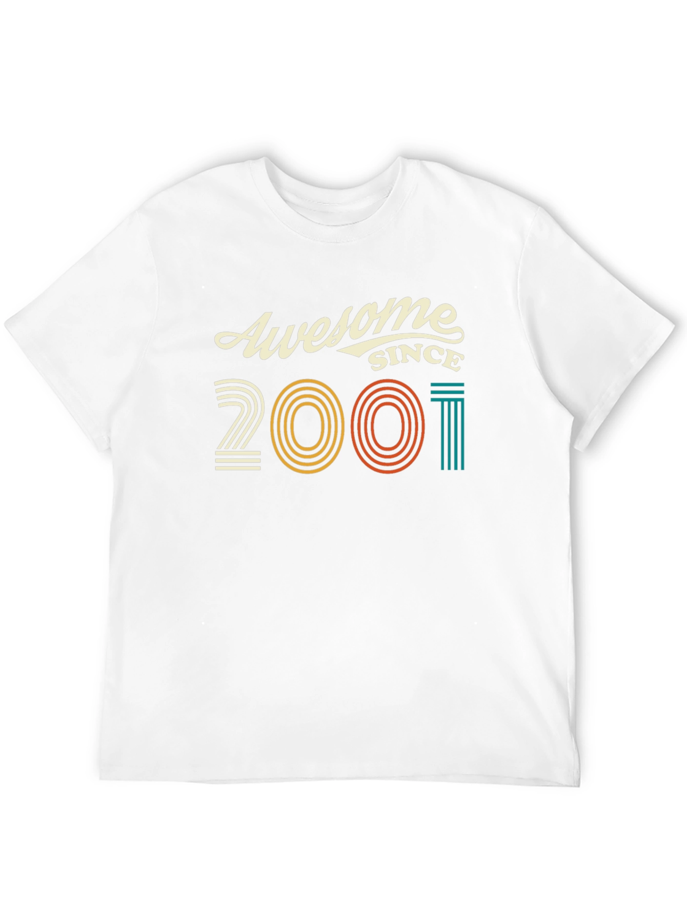 Awesome Since 2001 Graphic T-Shirt