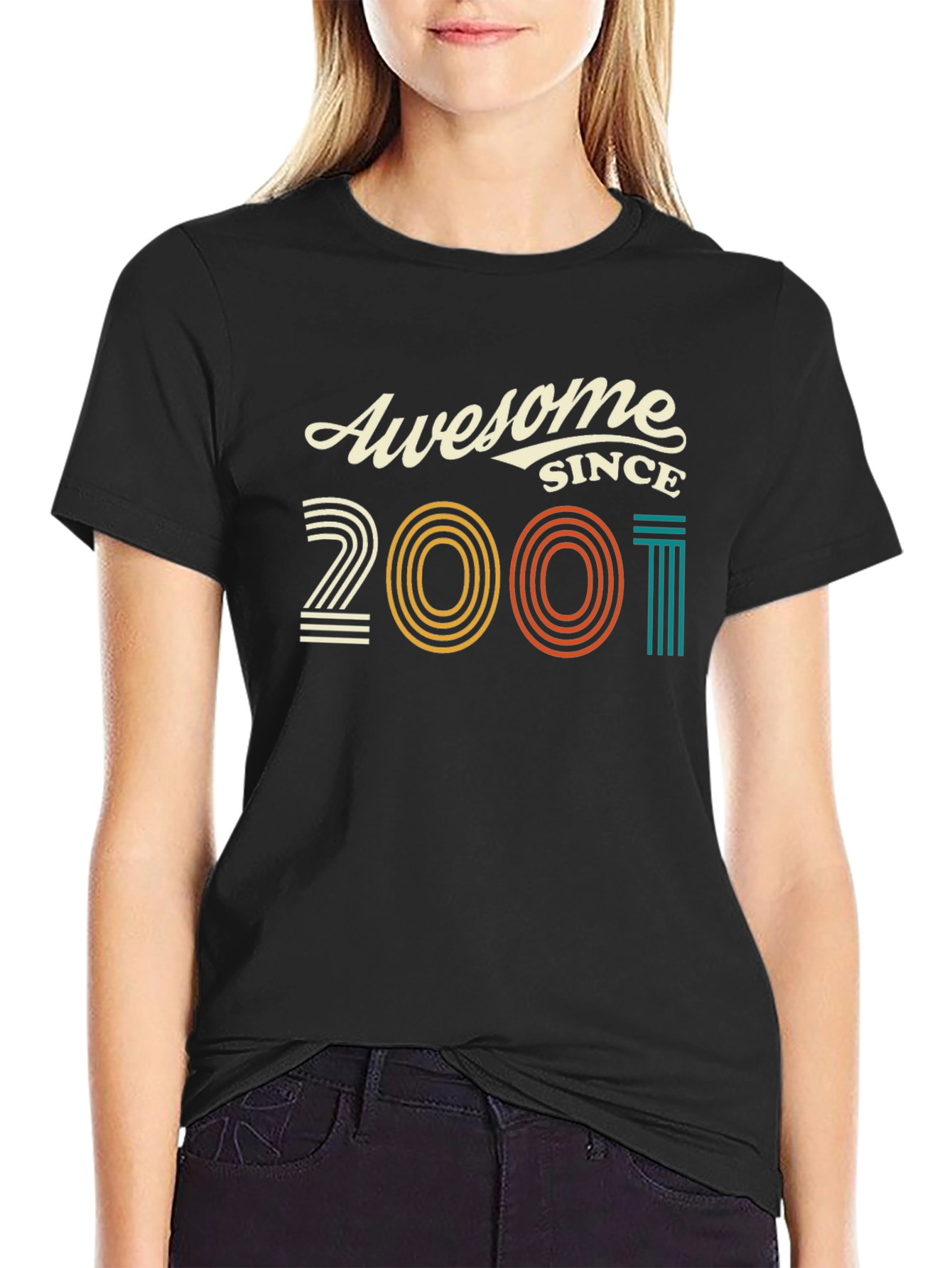 Awesome Since 2001 Graphic T-Shirt