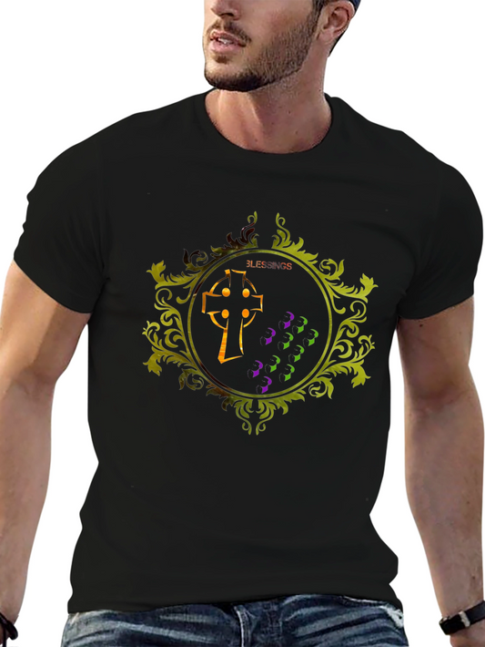 Blessed Celtic Cross Graphic Tee