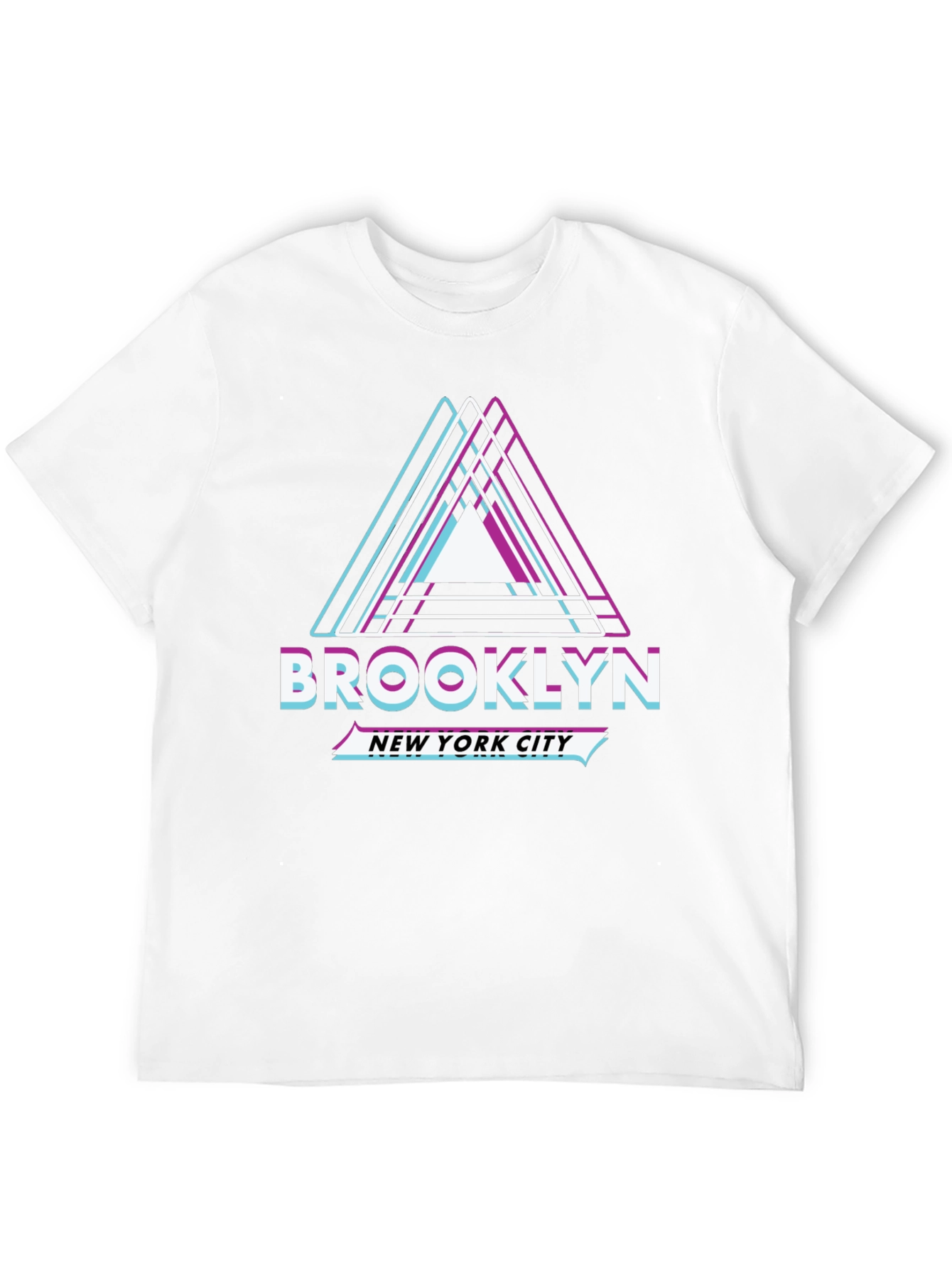Brooklyn New York City Graphic Tee - Black