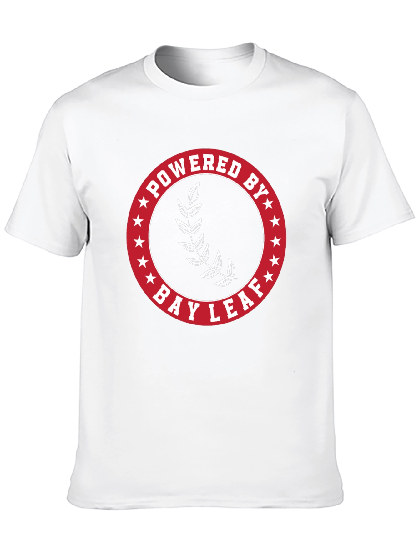 Powered By Bay Leaf T-Shirt - Black