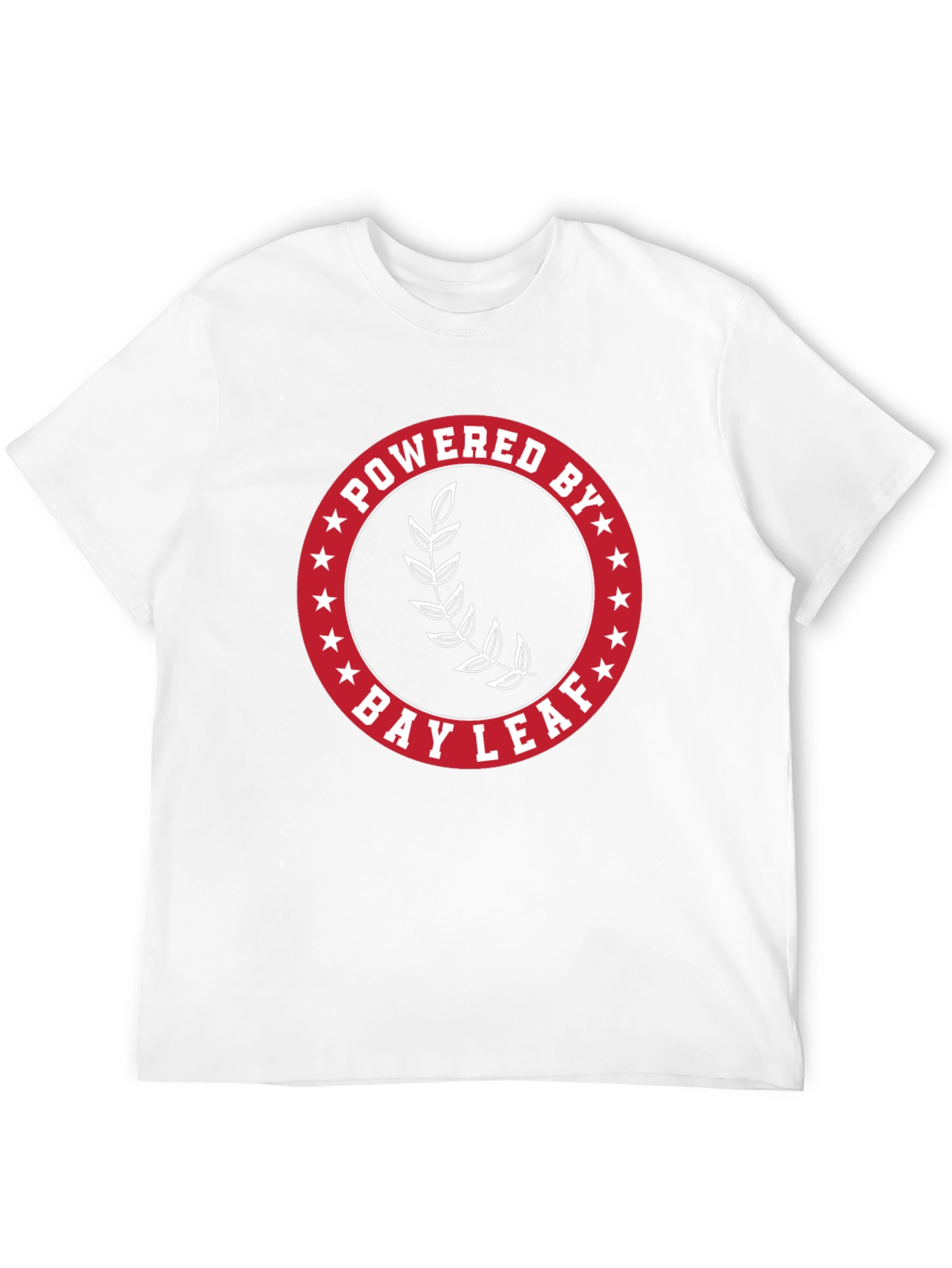 Powered By Bay Leaf T-Shirt - Black
