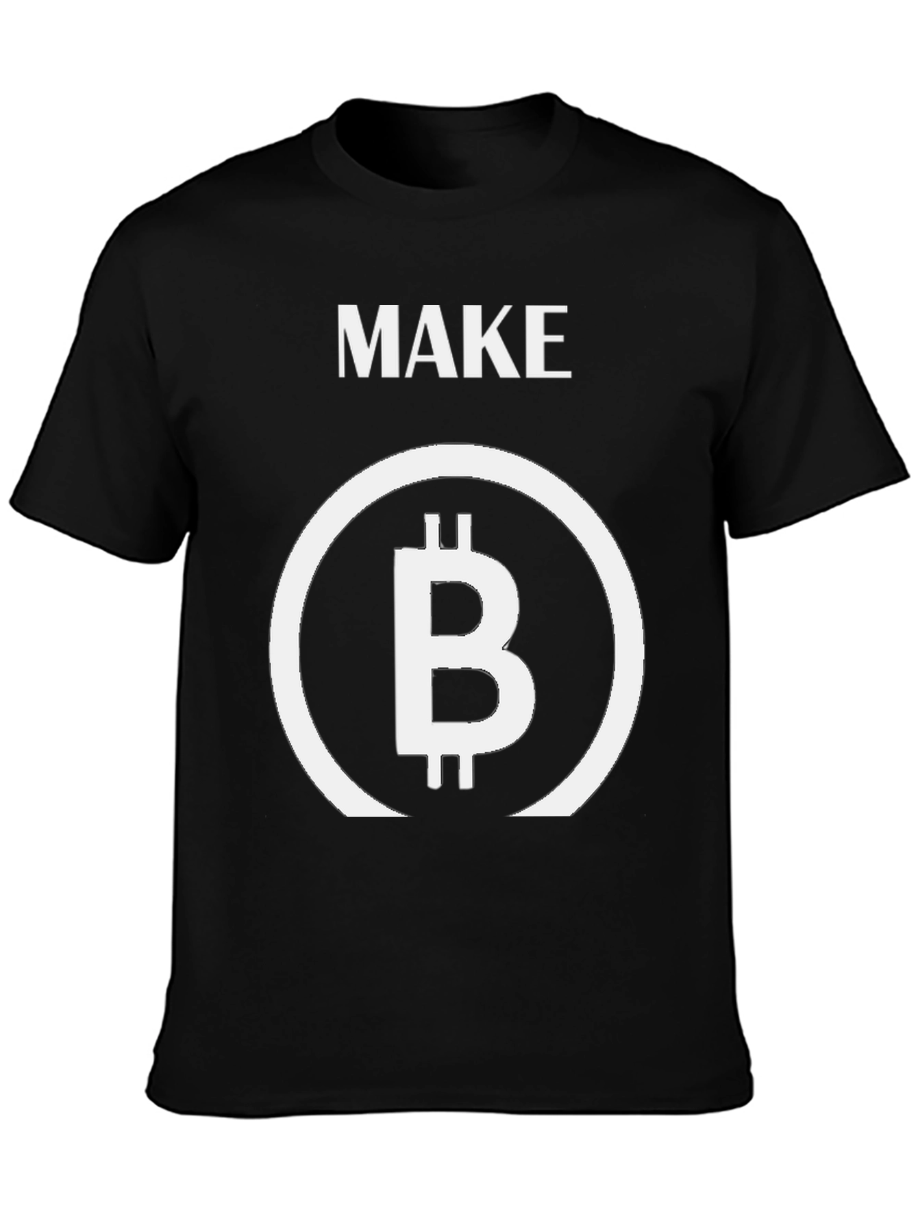 Make Bitcoin T-Shirt - Crypto Tee